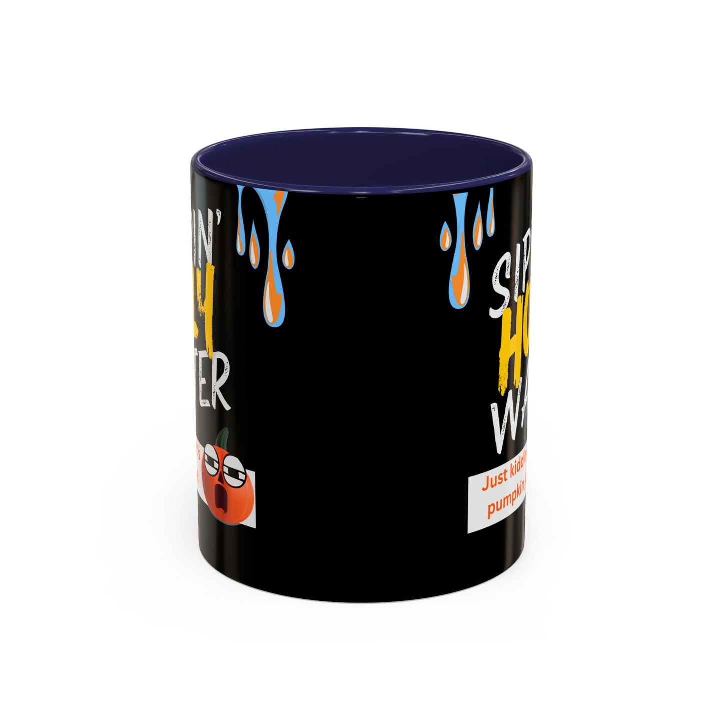 Sippin' Holy Water Coffee Mug, Funny Pumpkin Juice Mug, Halloween Coffee Cup, Unique Gift for Fall, Cute Office Mug, Quirky Kitchenware