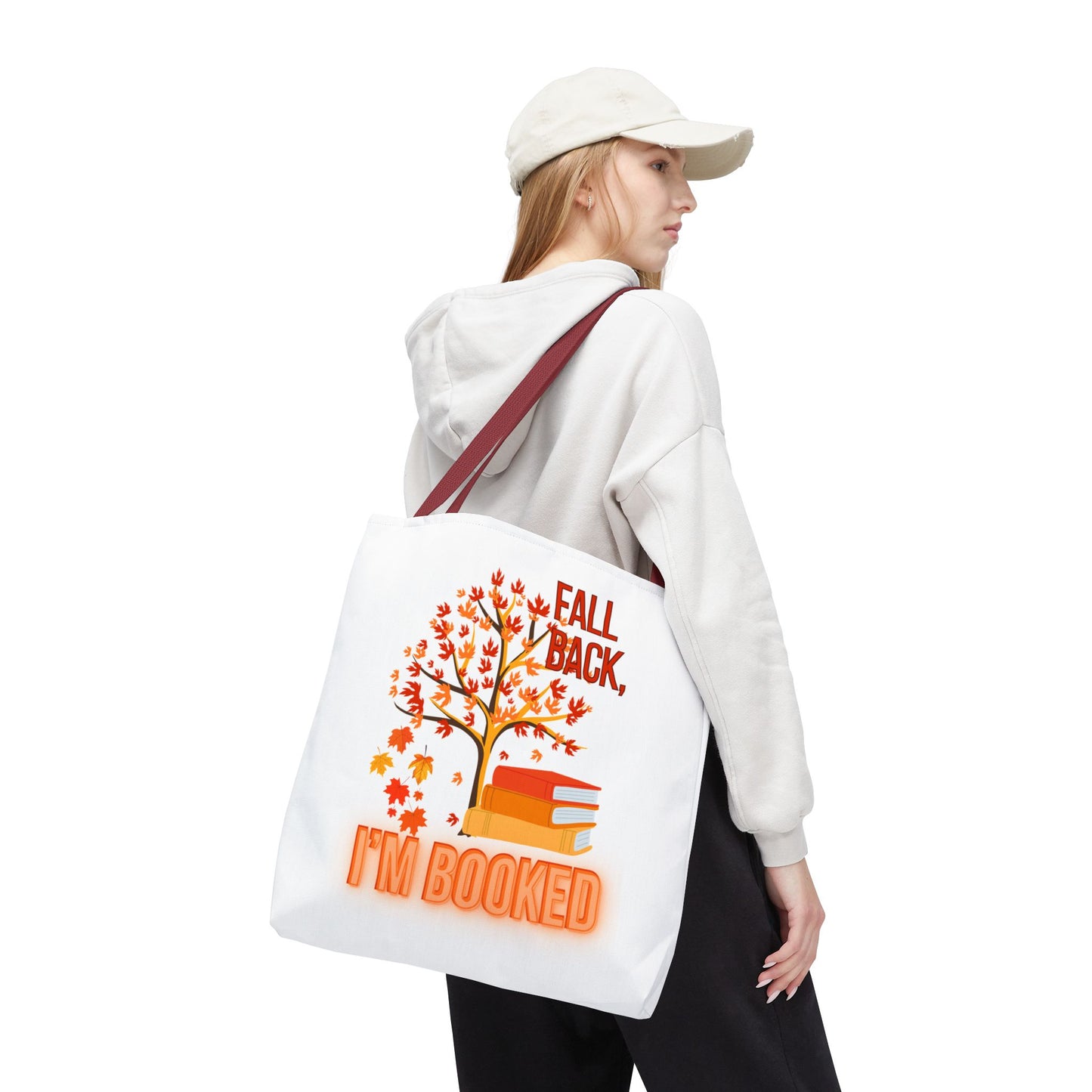 Autumn-Themed Tote Bag - Perfect for Book Lovers, Fall Decor, Back to School, Eco-Friendly Gift, Seasonal Bag