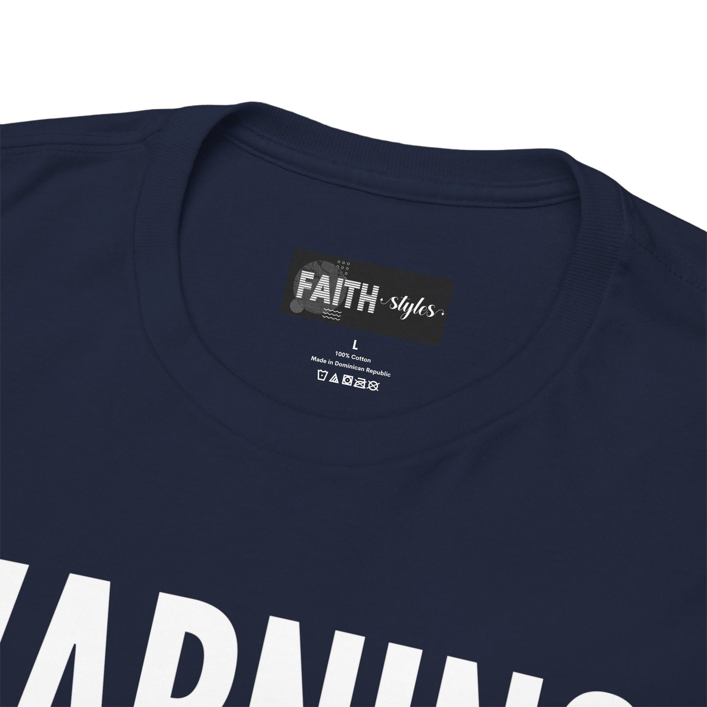 Warning Prank Season Unisex Heavy Cotton Tee | Fun Gift, Casual Wear, Comedy Merchandise, Birthday Gift, Prankster Shirt