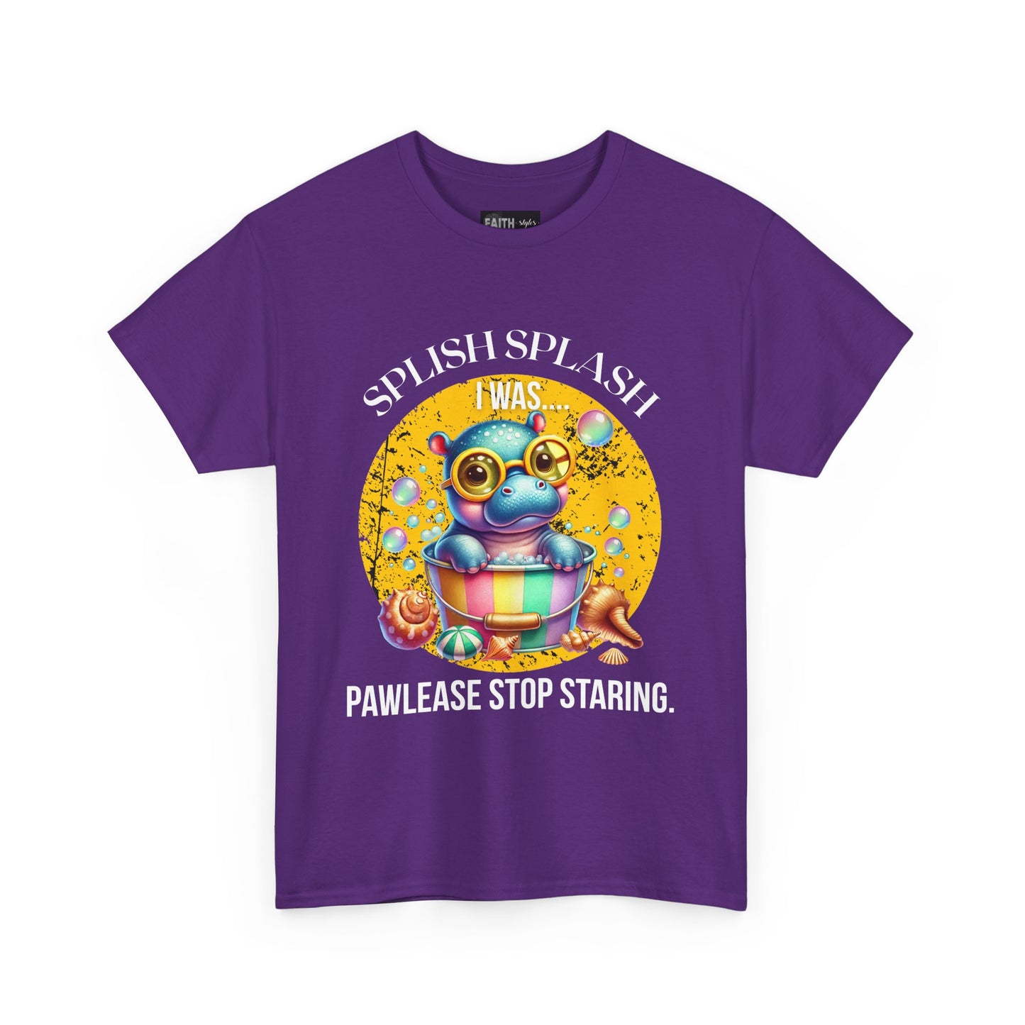 Splash Splash Frog Tee, Cute Animal Shirt, Fun Graphic T-Shirt, Summer Vibes Apparel, Gifts for Animal Lovers, Unisex Cotton Tee