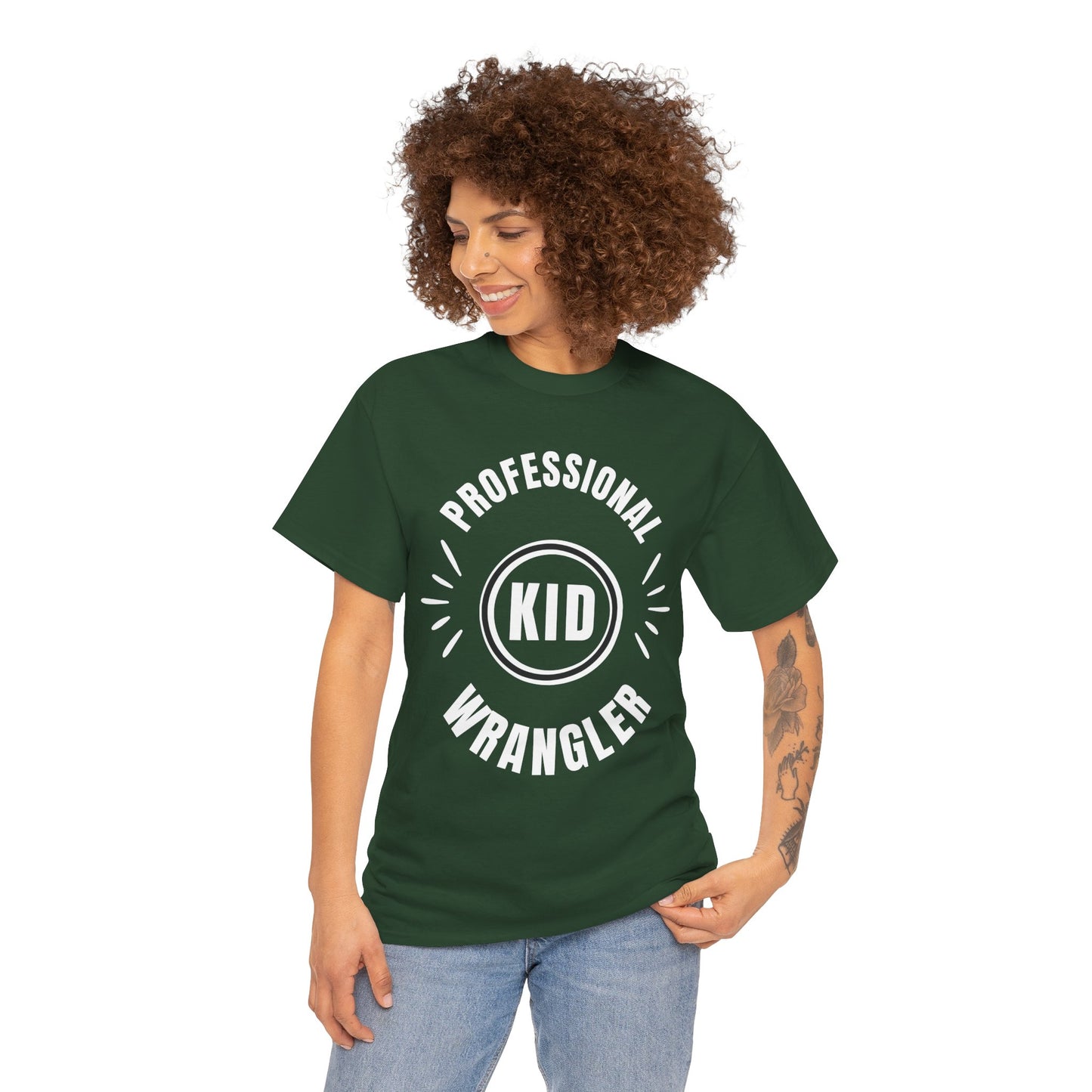 Professional Kid Wrangler T-Shirt, Fun Parenting Tee, Family Event Shirt, Gift for Moms & Dads, Kids Activities Apparel