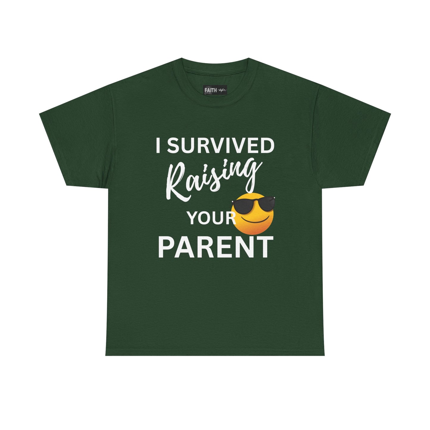 Funny Parent Survival Unisex T-Shirt | Gift for New Parents | Parenting Humor Tee | Casual Wear | Holiday Gift Idea