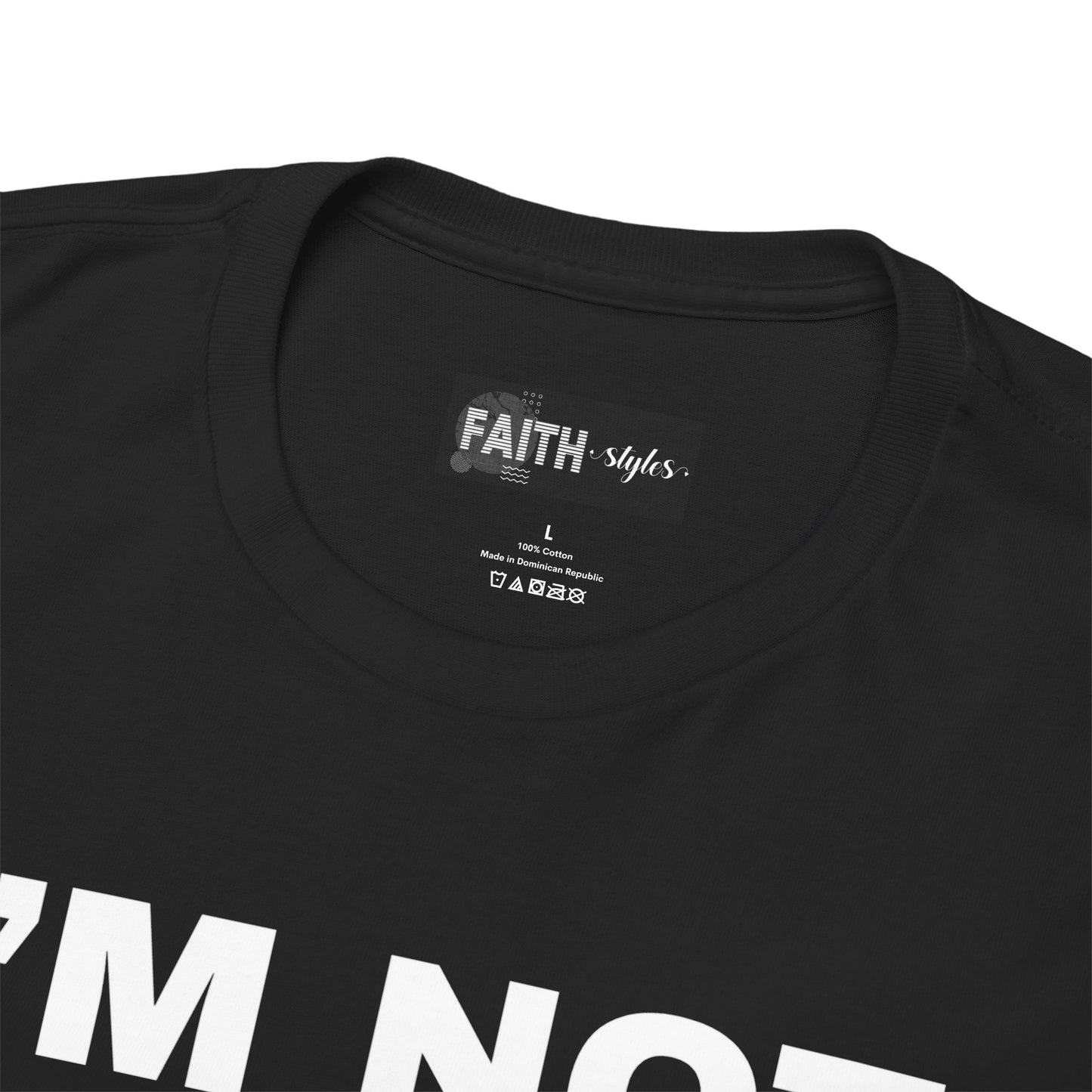 Funny Unisex Heavy Cotton Tee - I'm Not Bossy, Gift for Her, Empowerment Shirt, Casual Wear, Friendship Gift, Birthday Present