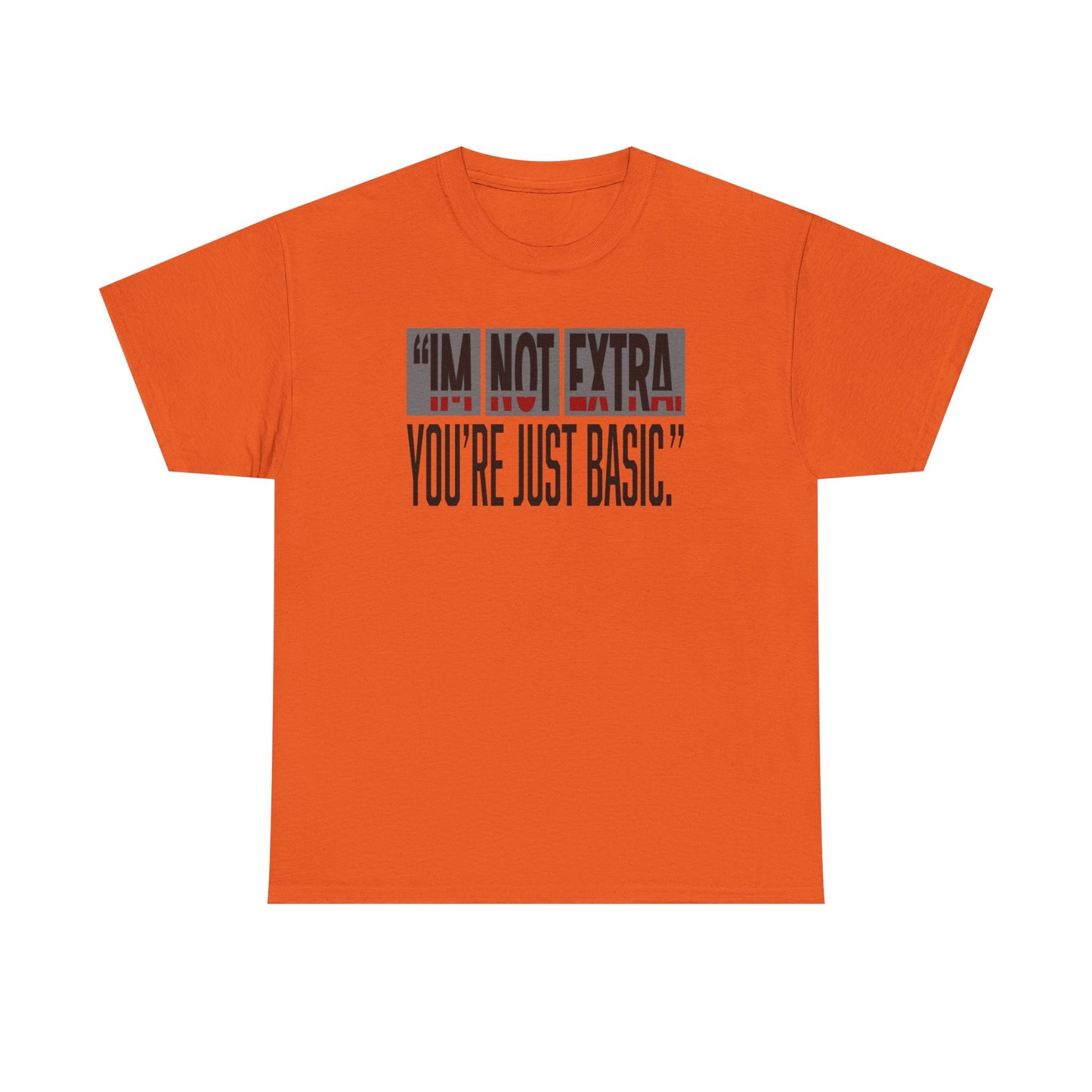 Funny Quote Male Heavy Cotton Tee, Casual T-Shirt for Everyday Wear, Gift for Friends, Birthday Gift, Trendy Statement Shirt