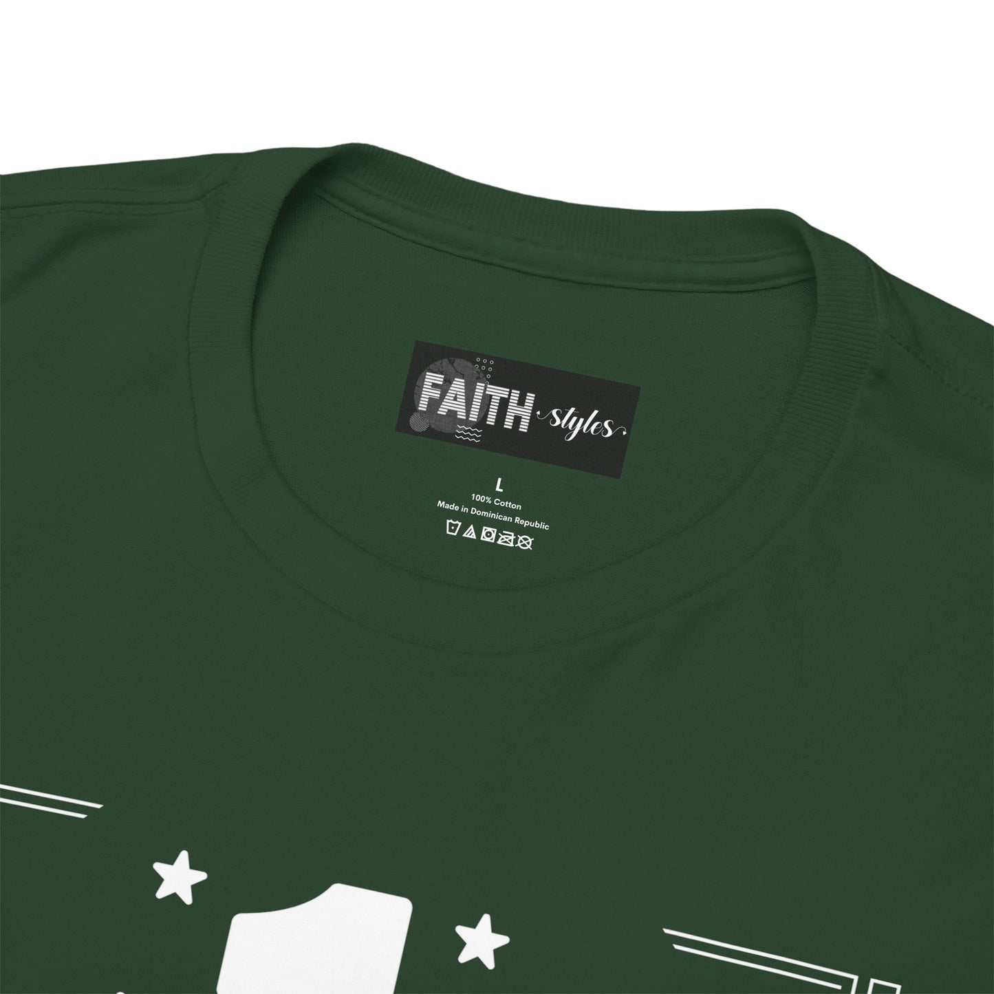 #1 Dad Unisex Heavy Cotton Tee - Perfect Gift for Father's Day, Birthday, or Family Celebrations, Casual Wear, Statement T-Shirt