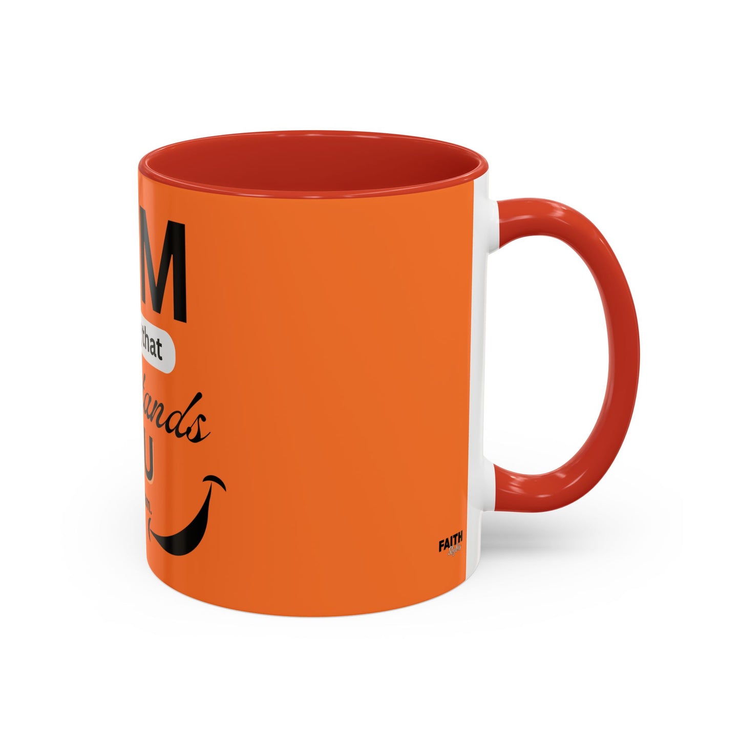 FaithStyles I AM The Mug That Understands You - Funny Coffee Mug, Gift for Coffee Lovers, Morning Motivation Mug, Cute Office Mug, Funny Gift Idea