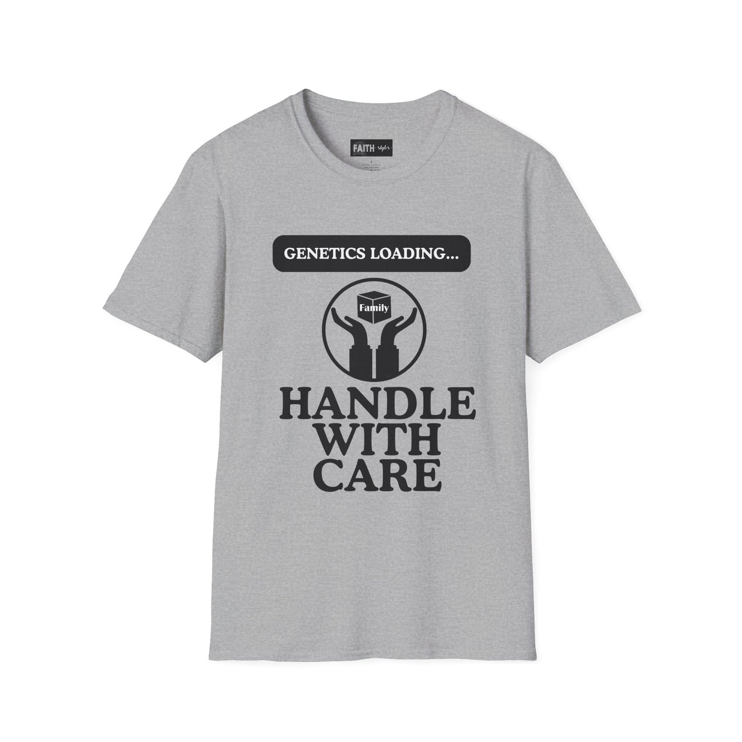 Genetics Loading T-Shirt, Funny Genetics Tee, Gift for Science Lovers, Unisex Humor Shirt, Casual Wear for Every Occasion