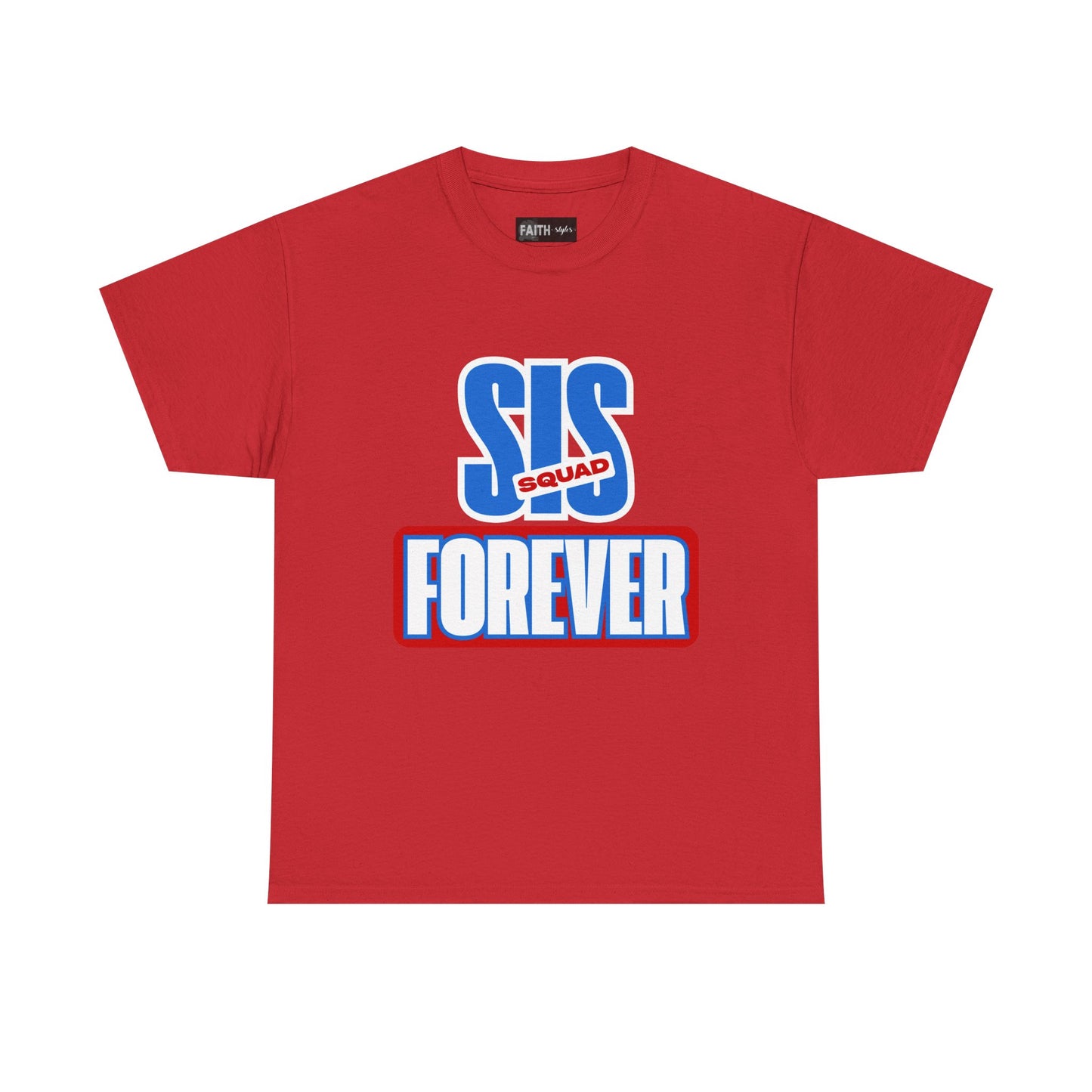 Unisex Heavy Cotton Tee - 'SUS Squad Forever' Graphic Tee, Casual Wear, Gift for Friends, Funny T-Shirt for Events, Streetwear Fashion