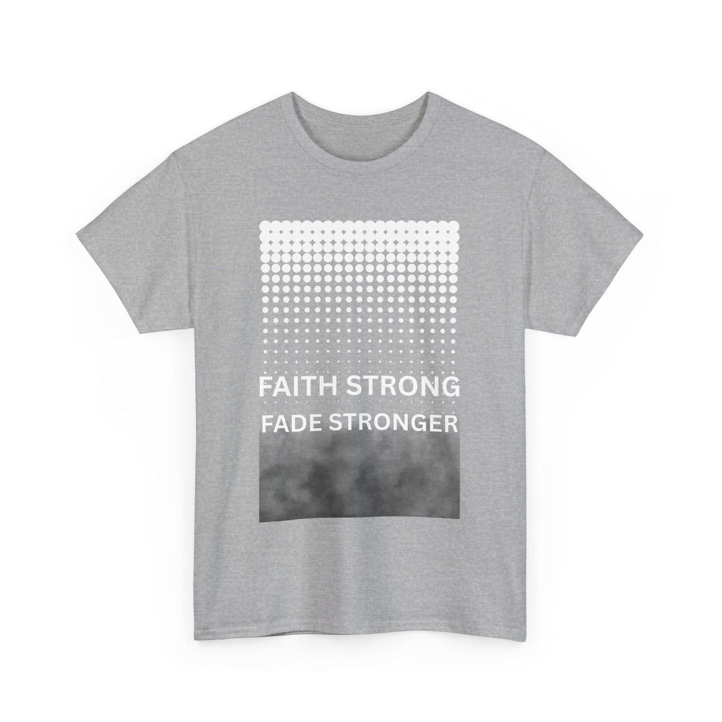 Male Heavy Cotton Tee, Casual Tee for Everyday Wear, Cloudy Vibe Graphic Tee, Gift for Friends, Cozy T-Shirt, Perfect for Any Occasion
