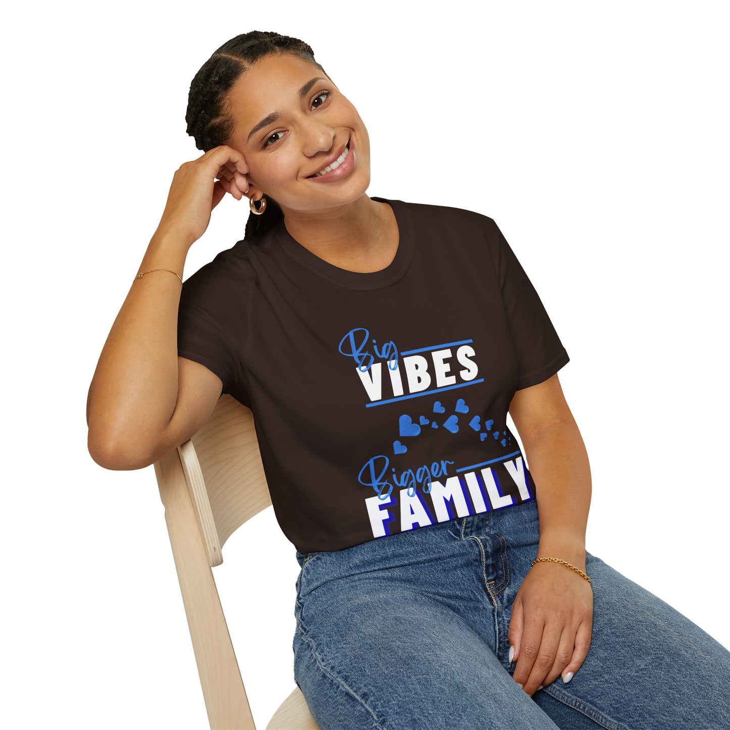 Stylish Family Vibes T-Shirt | Fun Gift for Family Gatherings, Parties, Holidays, Love Shirt, Unisex Tee