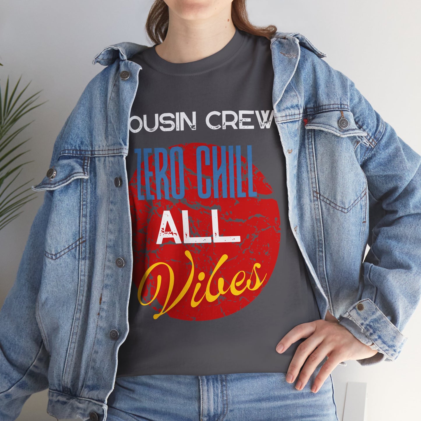 Cousin Crew Graphic Tee, Casual Unisex T-Shirt, Perfect for Family Gatherings, All-Occasion Gift, Trendy Lifestyle Wear