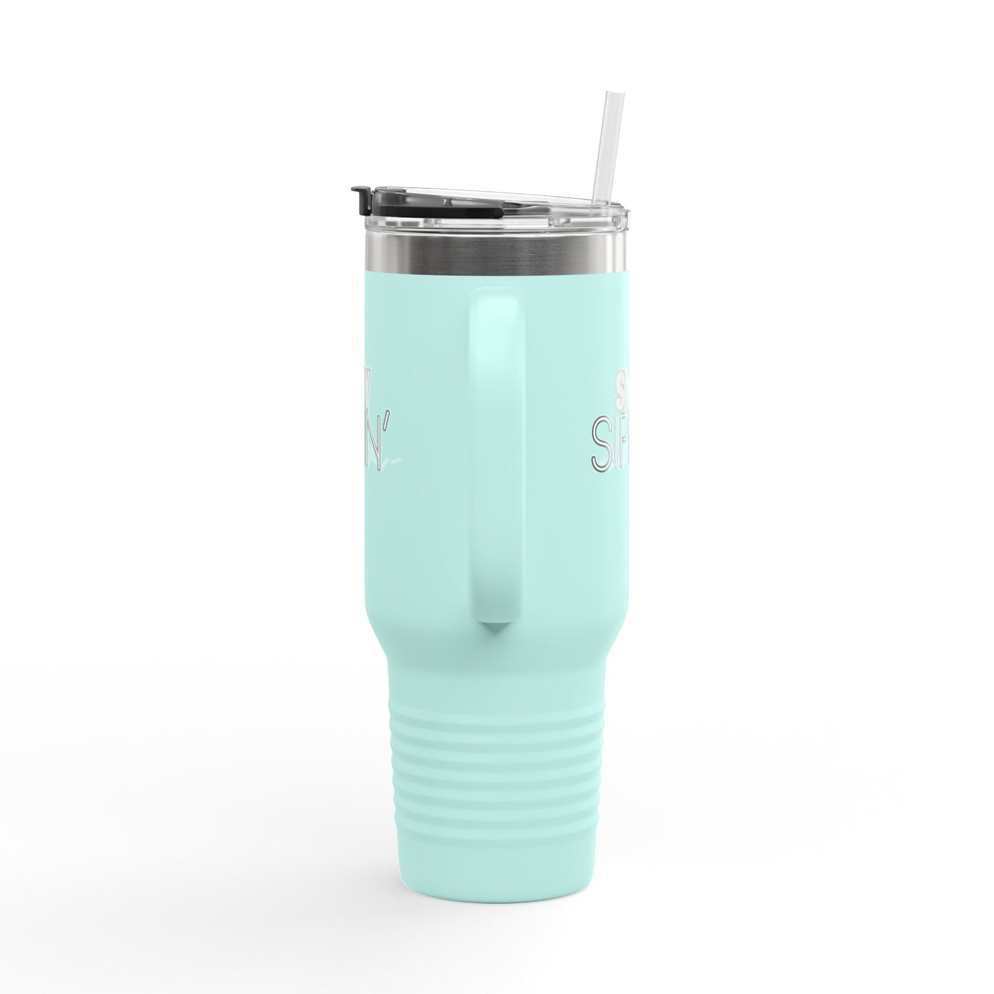Stay Sippin' Insulated Travel Mug, Perfect for On-the-Go, 40oz Drinkware, Eco-Friendly, Great Gift for Coffee Lovers, Road Trips