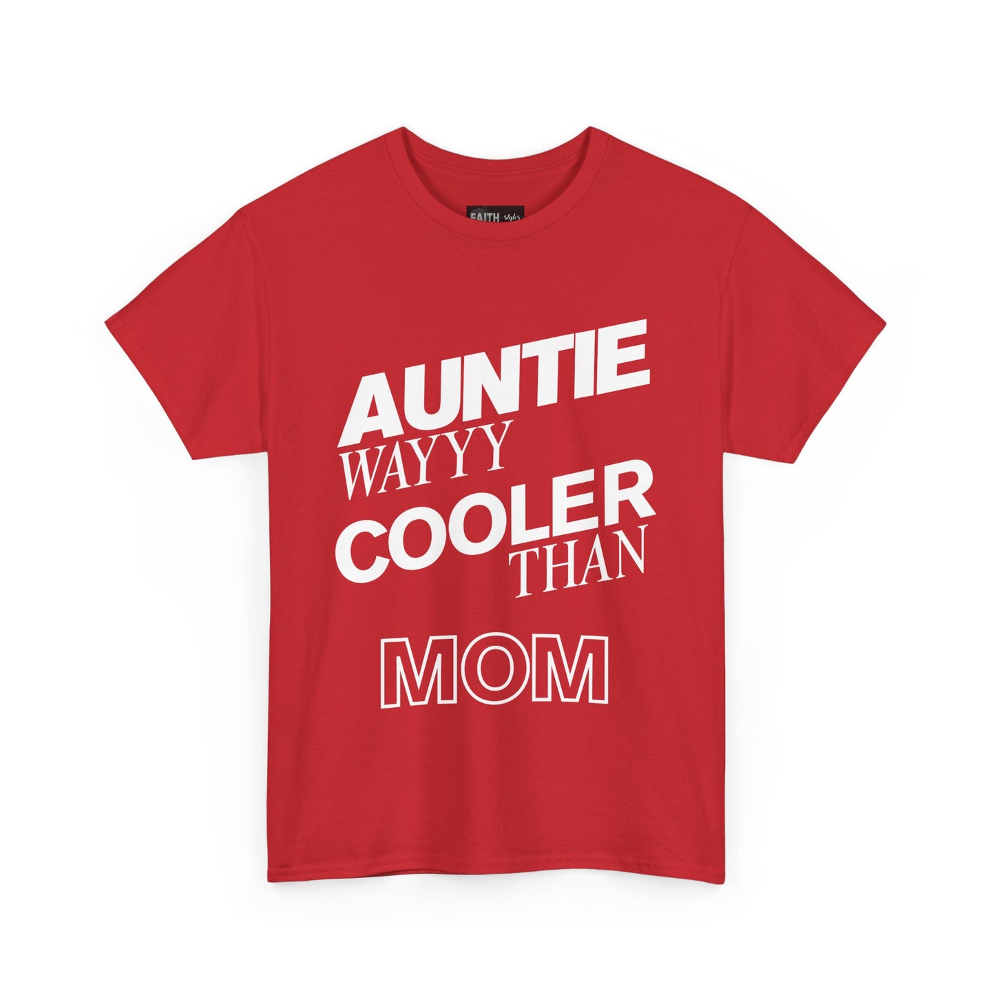 Cool Aunt Unisex Tee - Perfect Gift for Auntie, Family Gatherings, Fun Casual Wear, Birthday Celebration, Mother's Day