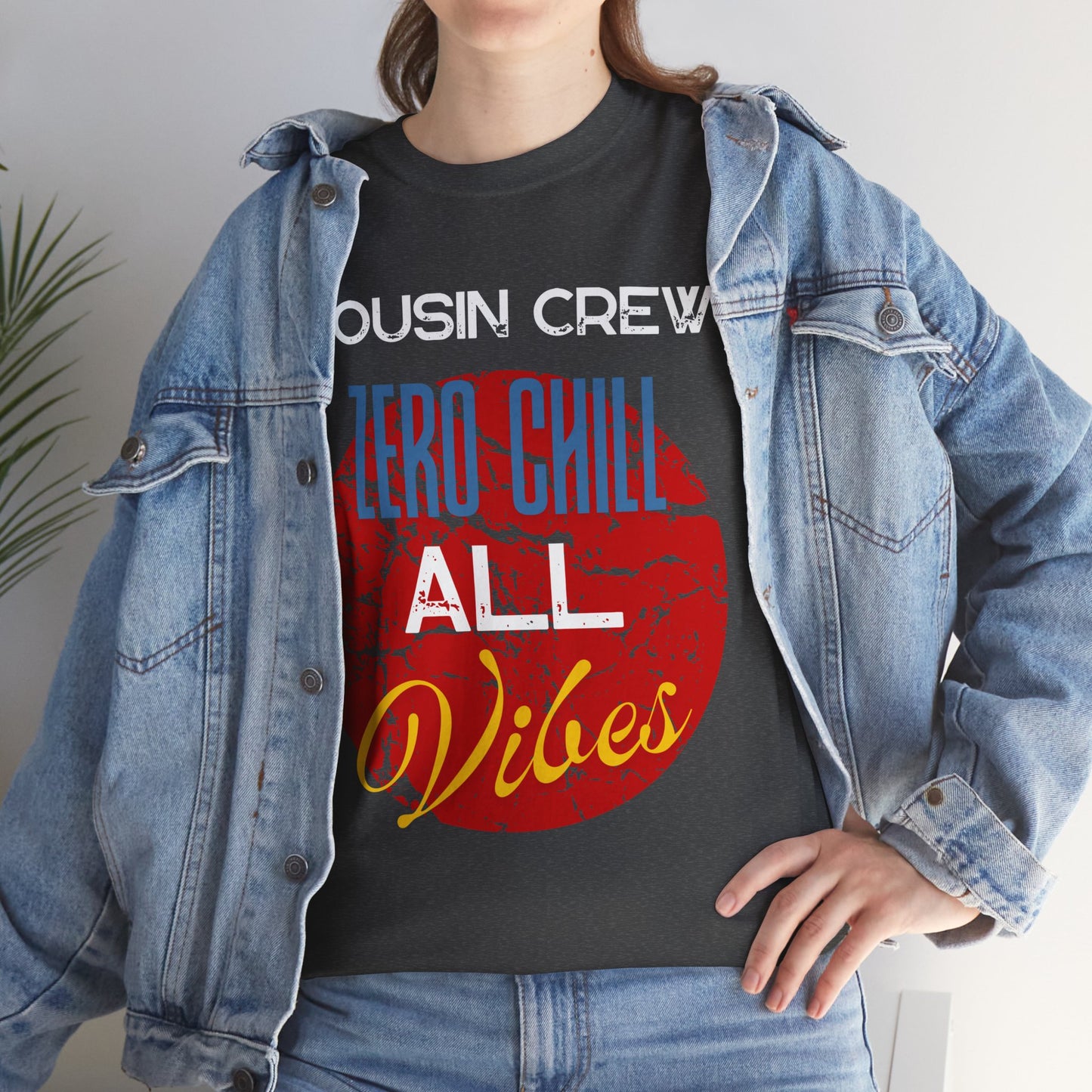 Cousin Crew Graphic Tee, Casual Unisex T-Shirt, Perfect for Family Gatherings, All-Occasion Gift, Trendy Lifestyle Wear