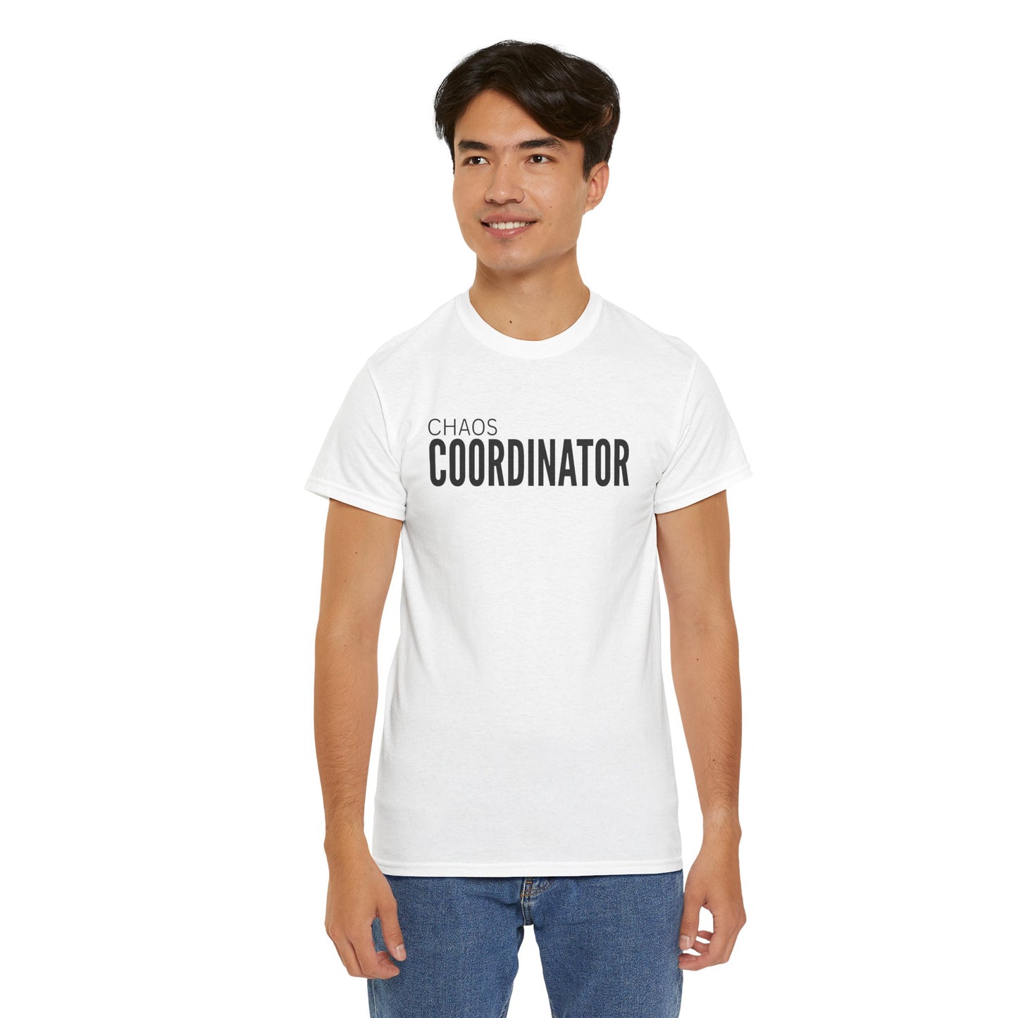 Chaos Coordinator Unisex Cotton Tee, Funny T-Shirt for Moms, Gift for Event Planners, Casual Wear, Birthday Present