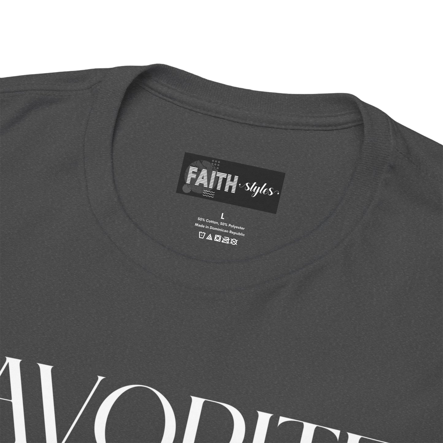 Favorite Brother Unisex Heavy Cotton Tee - Perfect Gift for Siblings, Casual Wear, Birthday, Family Reunion, Everyday Comfort