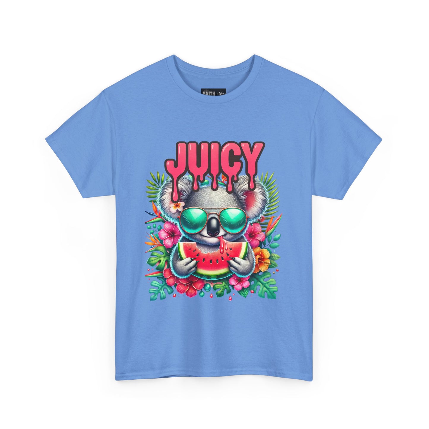 Juicy Watermelon Graphic Tee, Unisex Cotton T-Shirt, Summer Vibes, Beachwear, Fun Casual Wear, Gift for Friends, Festival Apparel