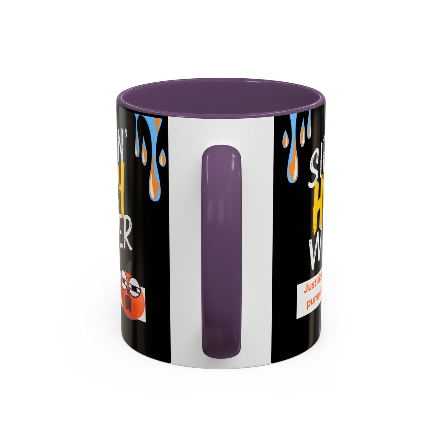 Sippin' Holy Water Coffee Mug, Funny Pumpkin Juice Mug, Halloween Coffee Cup, Unique Gift for Fall, Cute Office Mug, Quirky Kitchenware