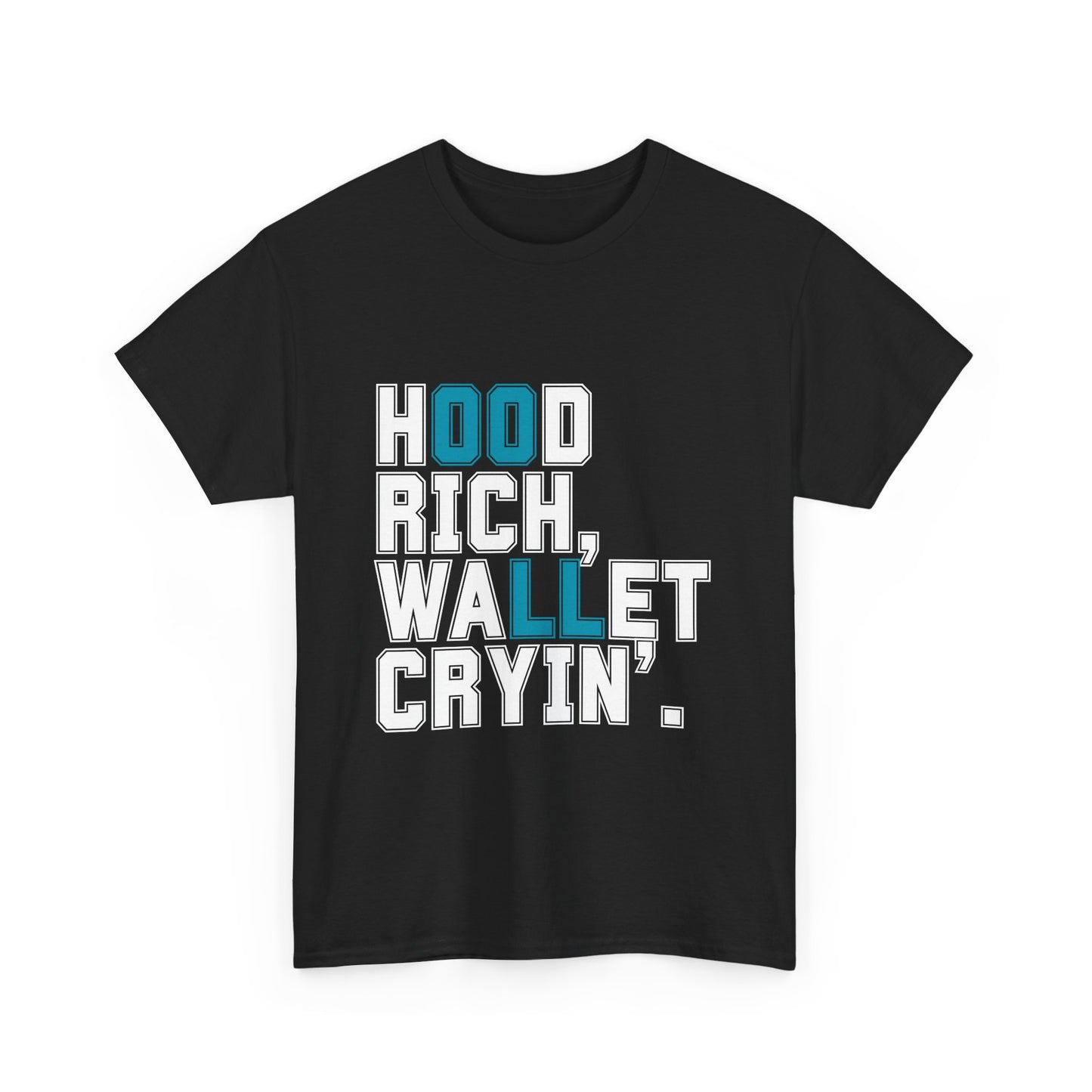 Trendy Unisex Heavy Cotton T-shirt with Playful Design - Perfect for Casual Wear & Gifts