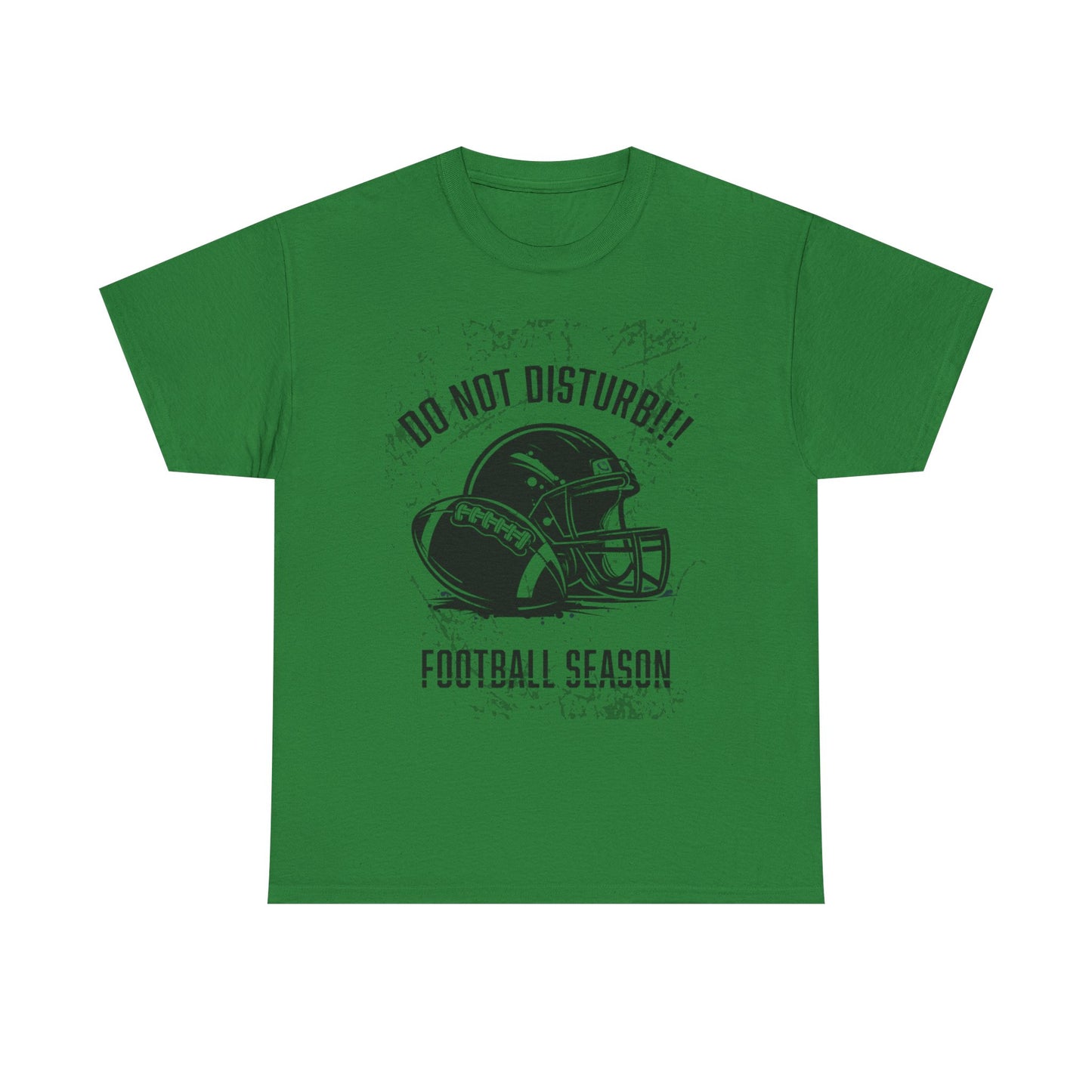 Football Season Do Not Disturb Tee, Male's Cotton Shirt, Sports Fan Gift, Game Day Apparel, Casual Wear, Football Lovers