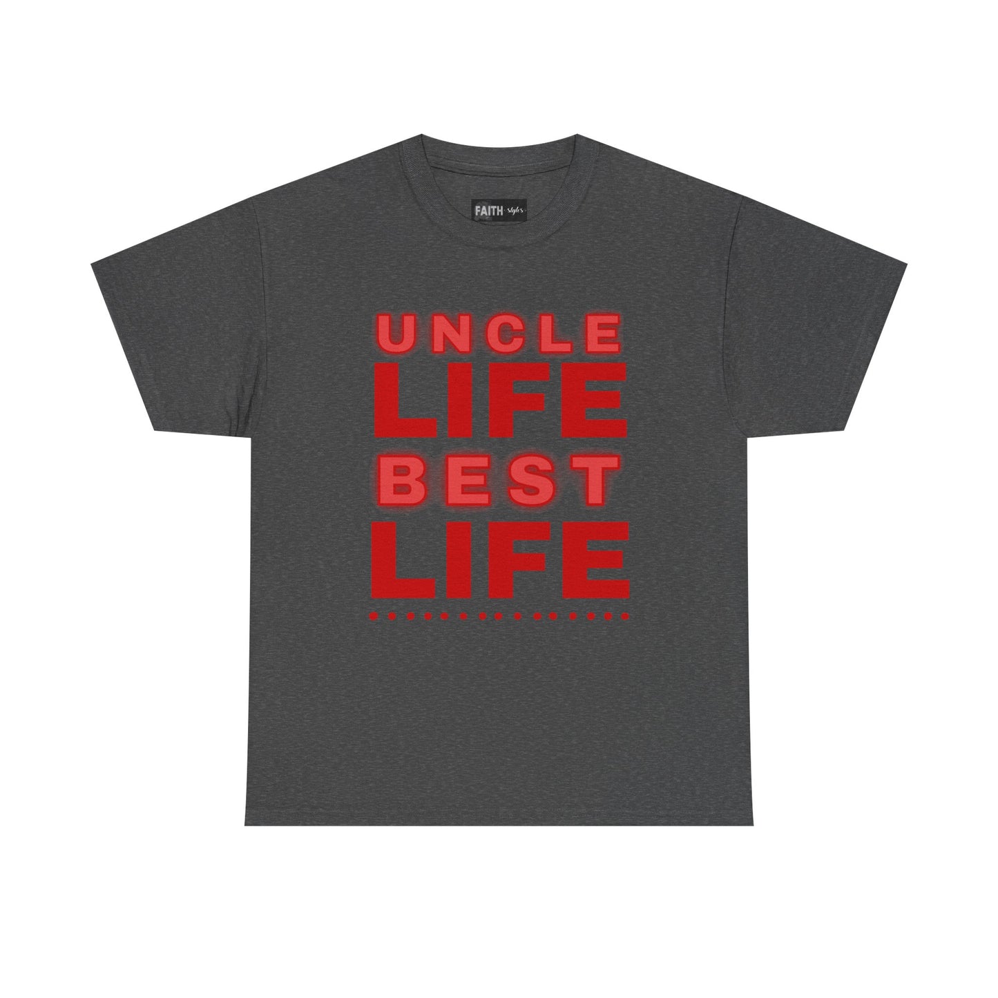 Uncle Life Best Life Tee | Funny Uncle T-Shirt, Gift for Uncle, Family Reunion Shirt, Birthday Gift, Casual Wear