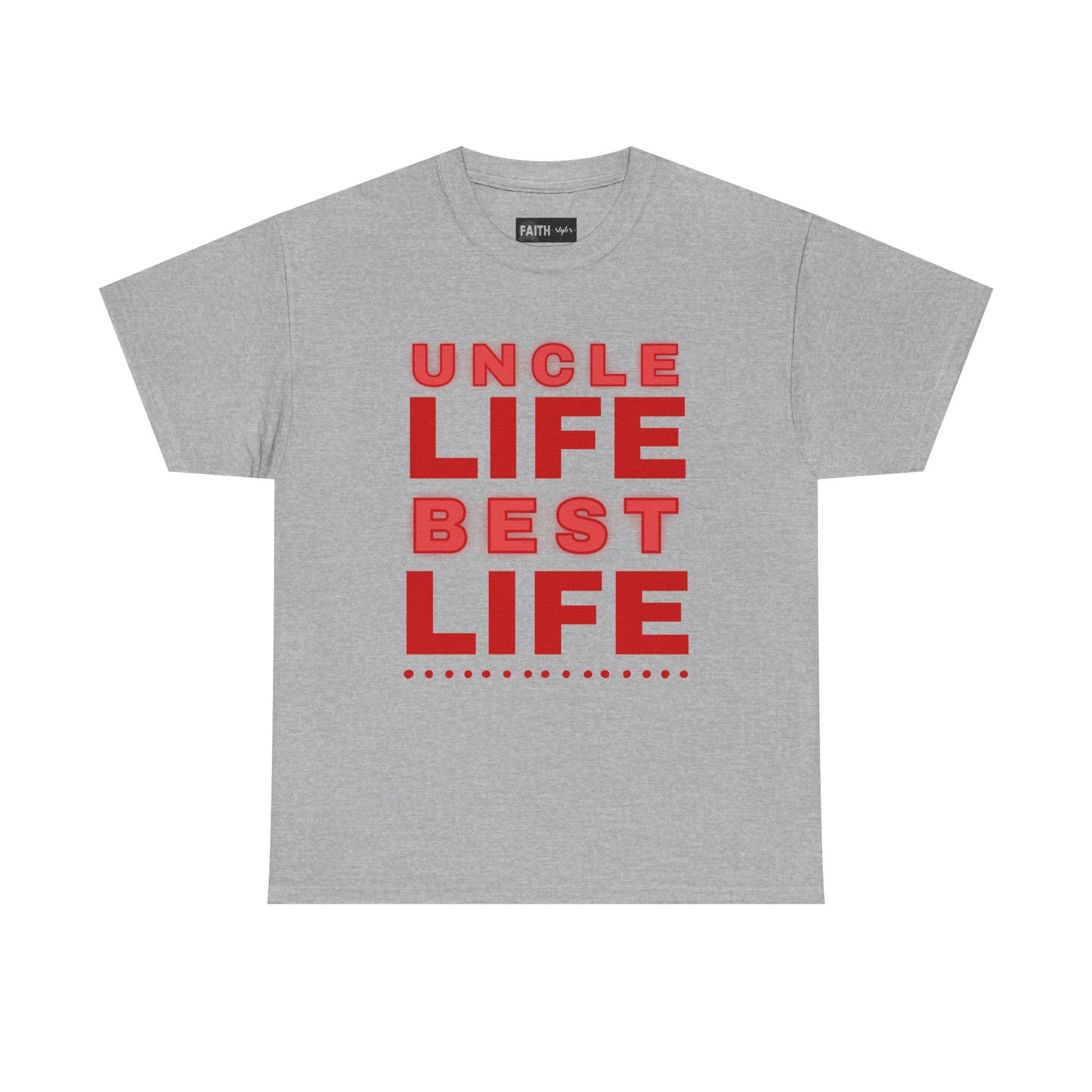 Uncle Life Best Life Tee | Funny Uncle T-Shirt, Gift for Uncle, Family Reunion Shirt, Birthday Gift, Casual Wear