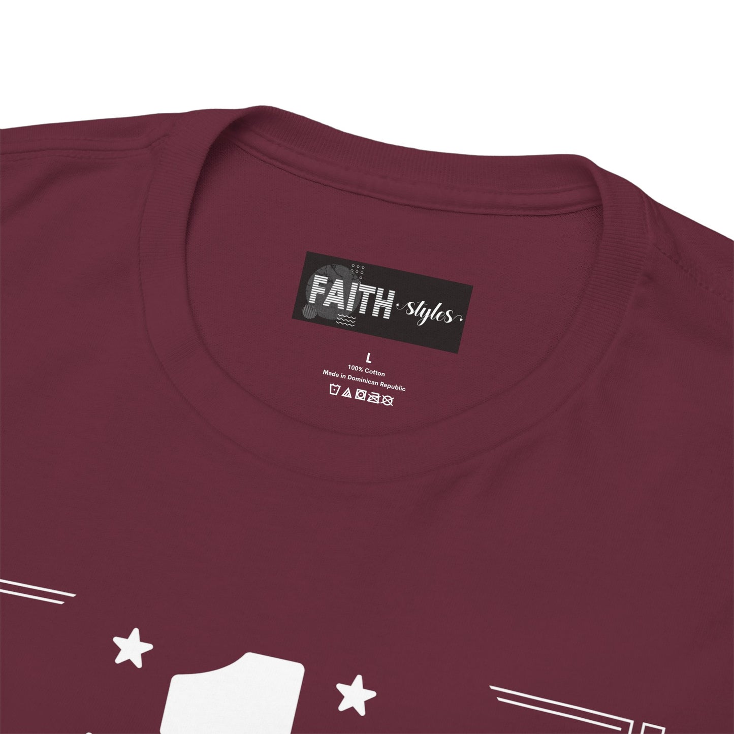 #1 Dad Unisex Heavy Cotton Tee - Perfect Gift for Father's Day, Birthday, or Family Celebrations, Casual Wear, Statement T-Shirt