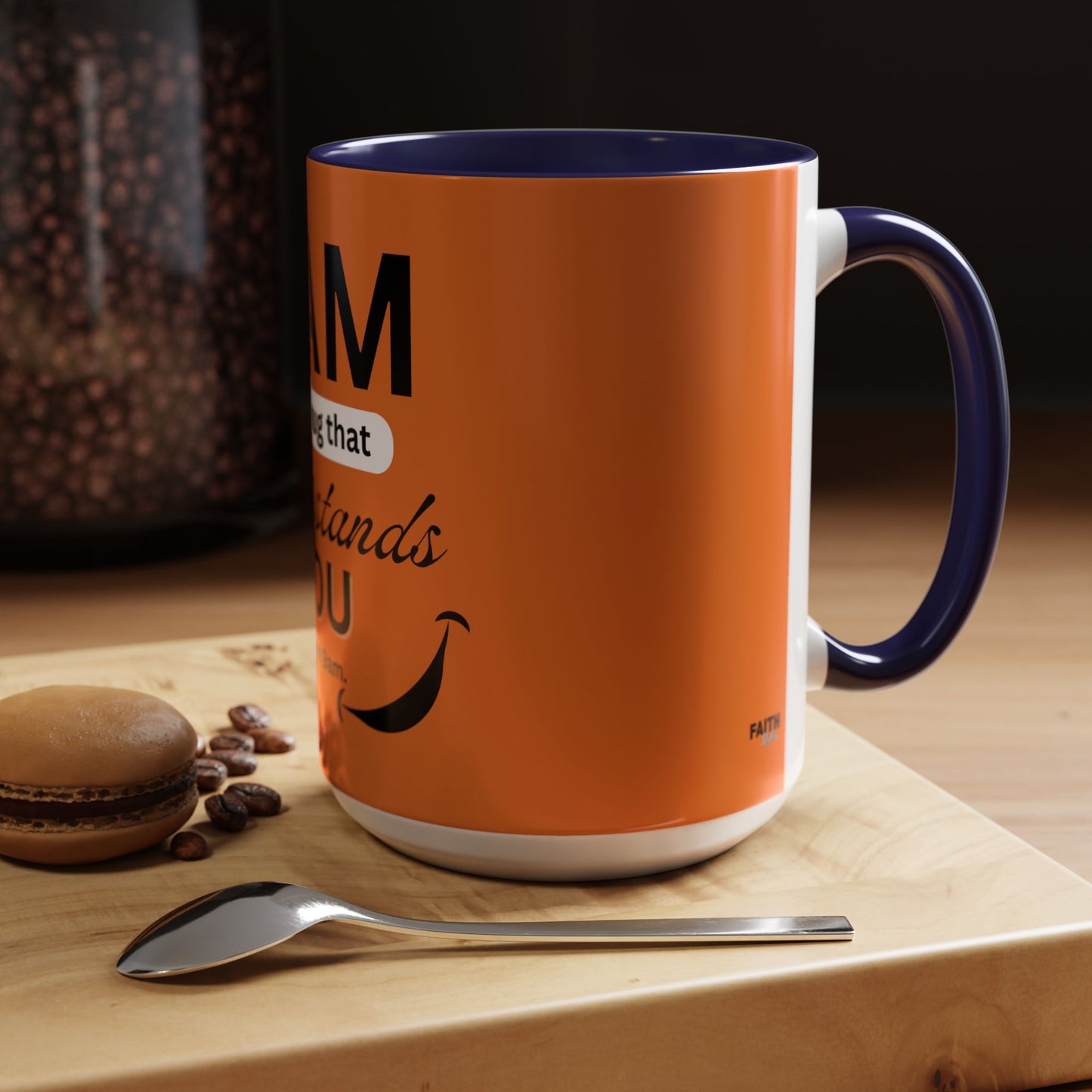 FaithStyles I AM The Mug That Understands You - Funny Coffee Mug, Gift for Coffee Lovers, Morning Motivation Mug, Cute Office Mug, Funny Gift Idea