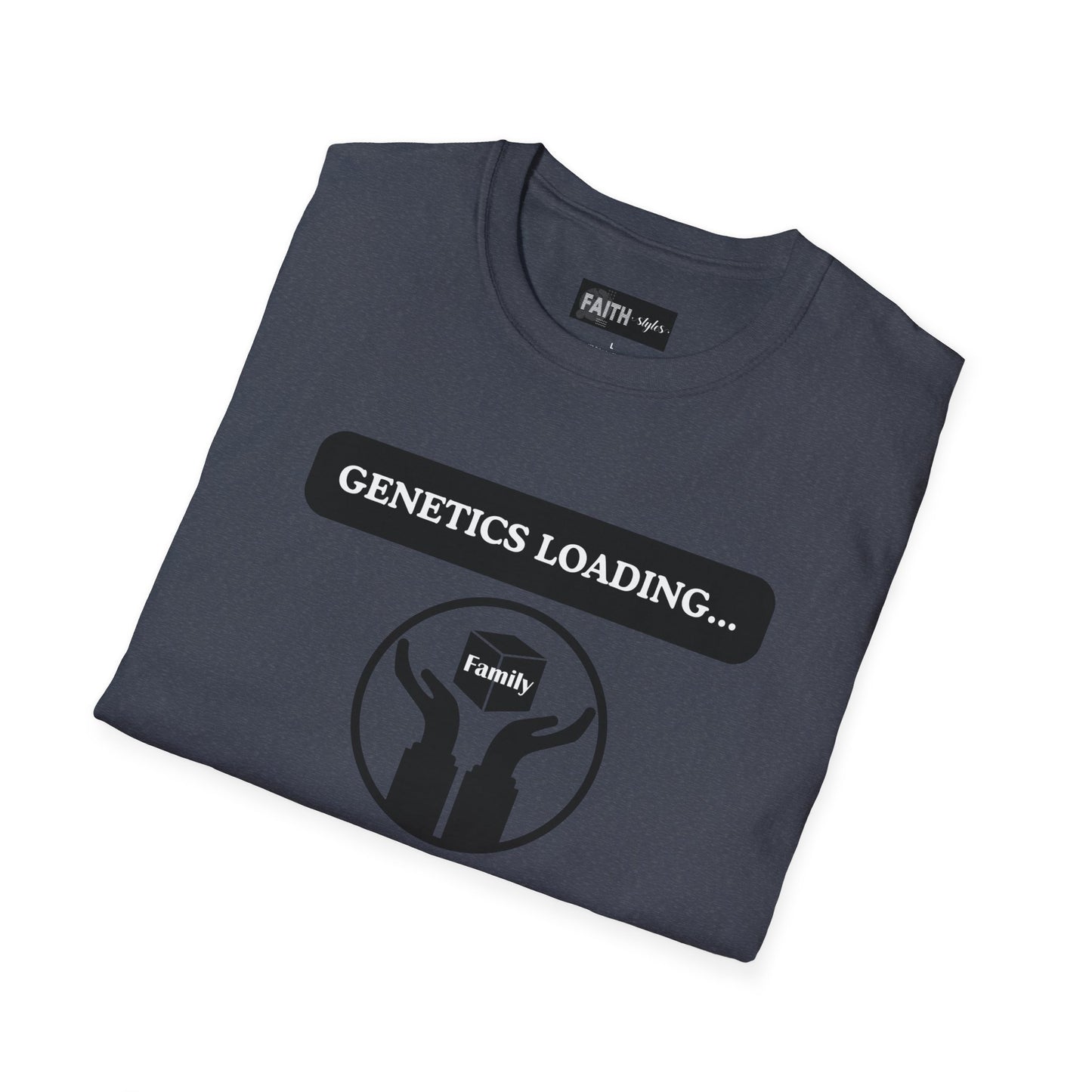Genetics Loading T-Shirt, Funny Genetics Tee, Gift for Science Lovers, Unisex Humor Shirt, Casual Wear for Every Occasion