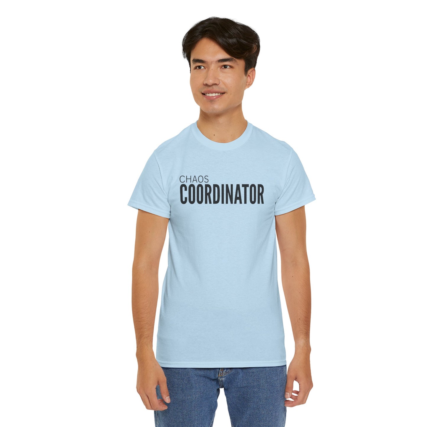 Chaos Coordinator Unisex Cotton Tee, Funny T-Shirt for Moms, Gift for Event Planners, Casual Wear, Birthday Present