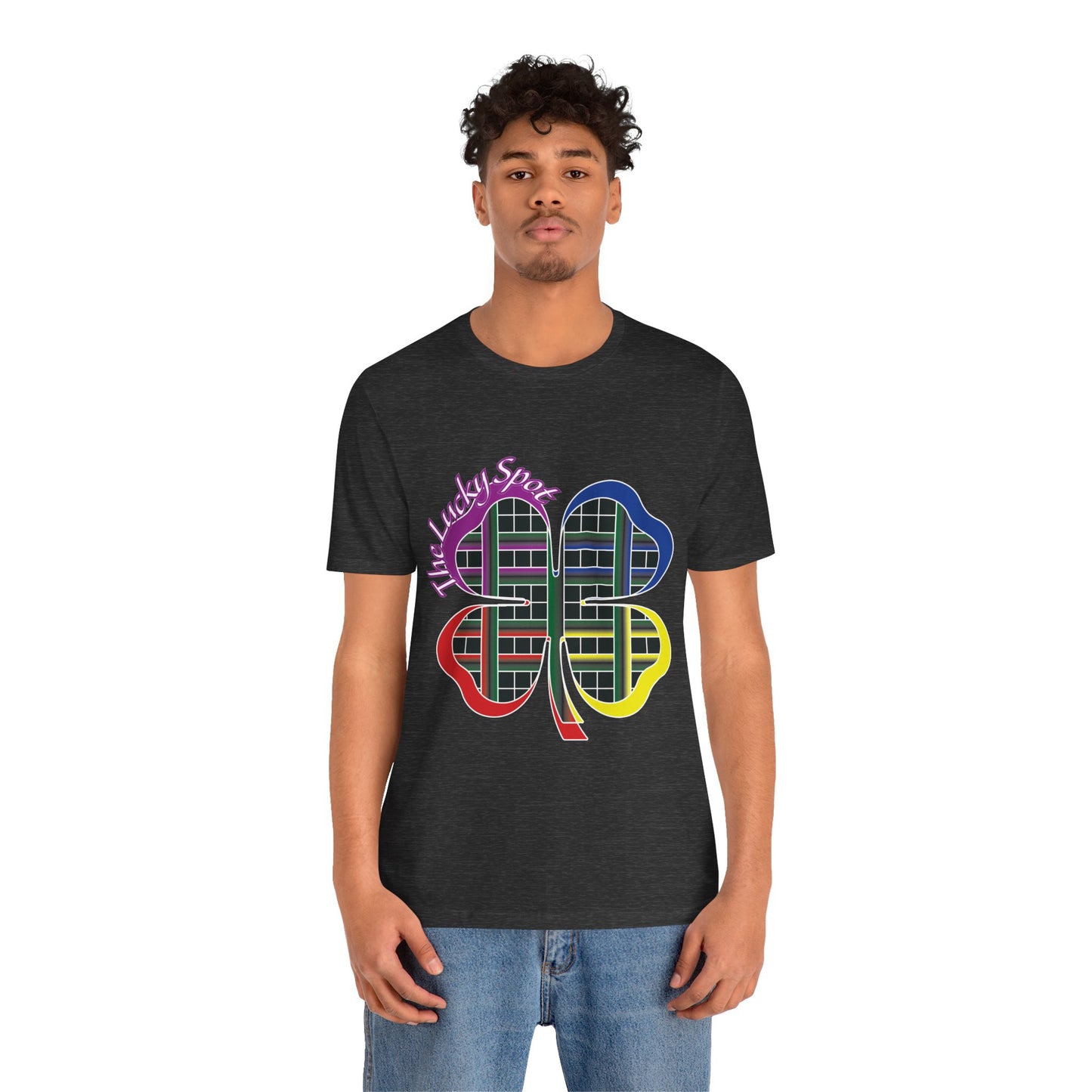 "THE LUCKY SPOT" Unisex Jersey Short Sleeve Tee