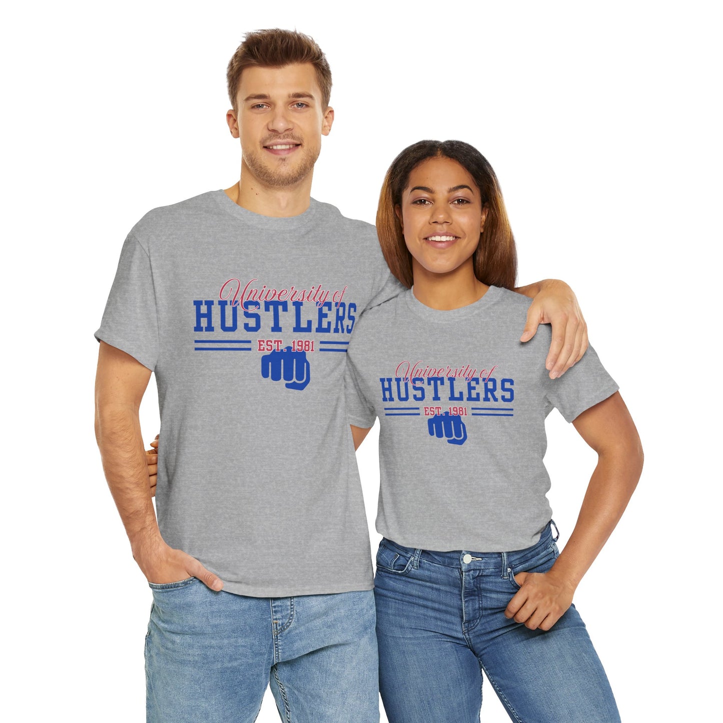 Unisex Hustlers Tee - Motivational Cotton Shirt for Entrepreneurs, Great Gift for Graduations, Birthdays, Casual Events, and Hustle Culture