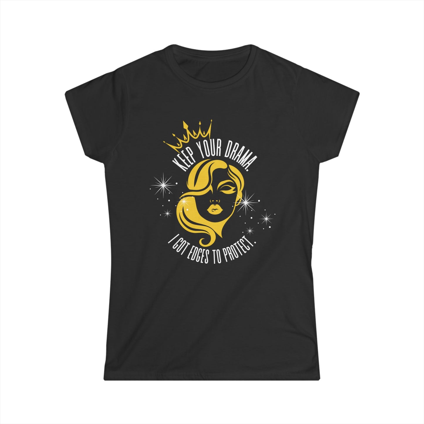 Women’s Graphic Tee - Keep Your Drama, Perfect for Casual Wear, Gifting, Birthdays, or Girls’ Night Out