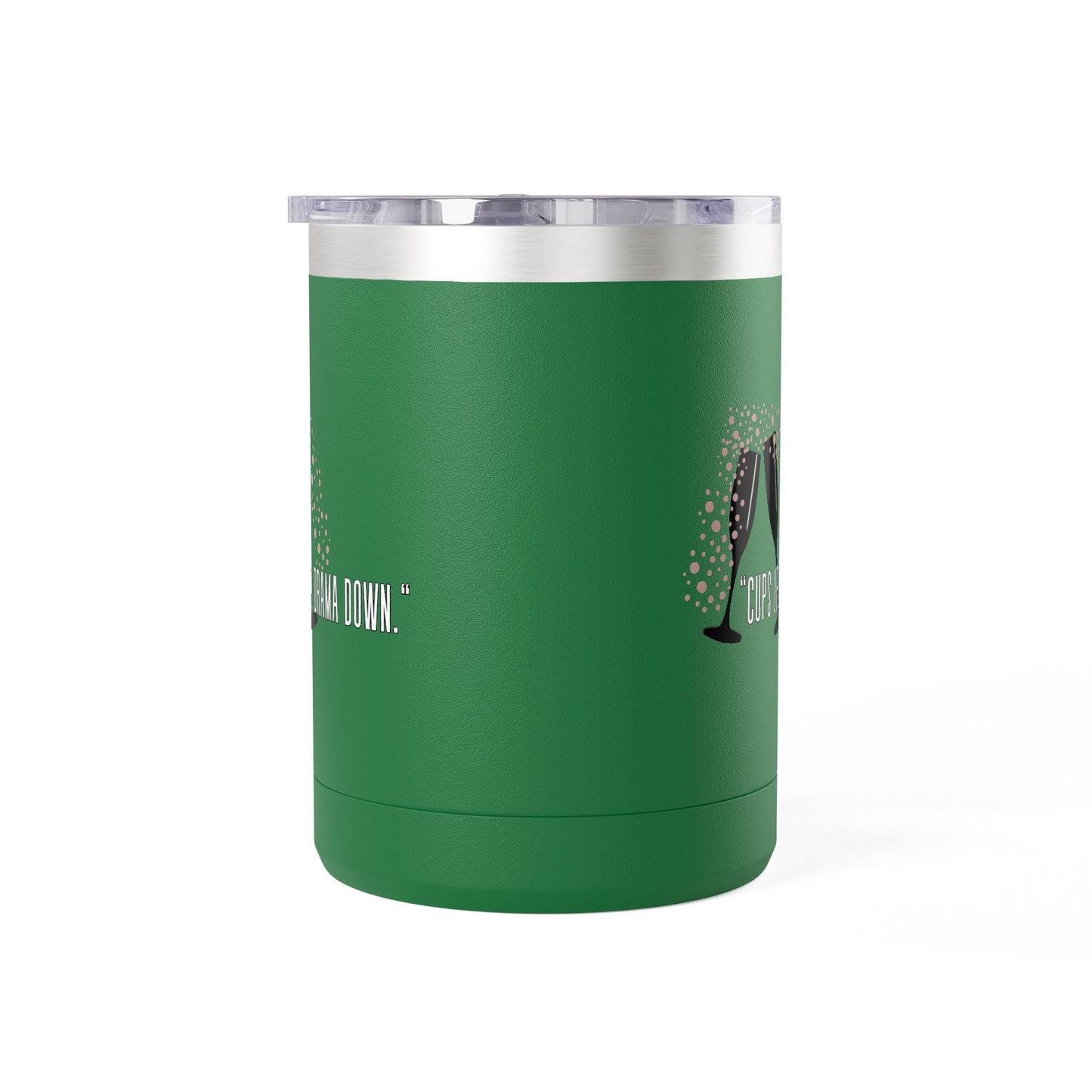 Celebratory Coffee Mug Tumbler, Cheers Gift for Friends, 15oz Drinkware for Parties, Birthdays, Wedding, Fun Gatherings