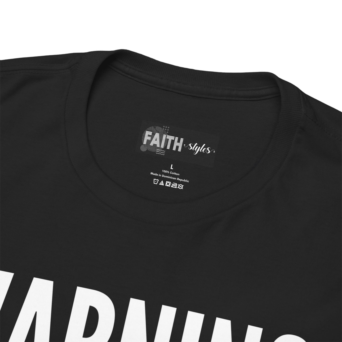 Warning Prank Season Unisex Heavy Cotton Tee | Fun Gift, Casual Wear, Comedy Merchandise, Birthday Gift, Prankster Shirt