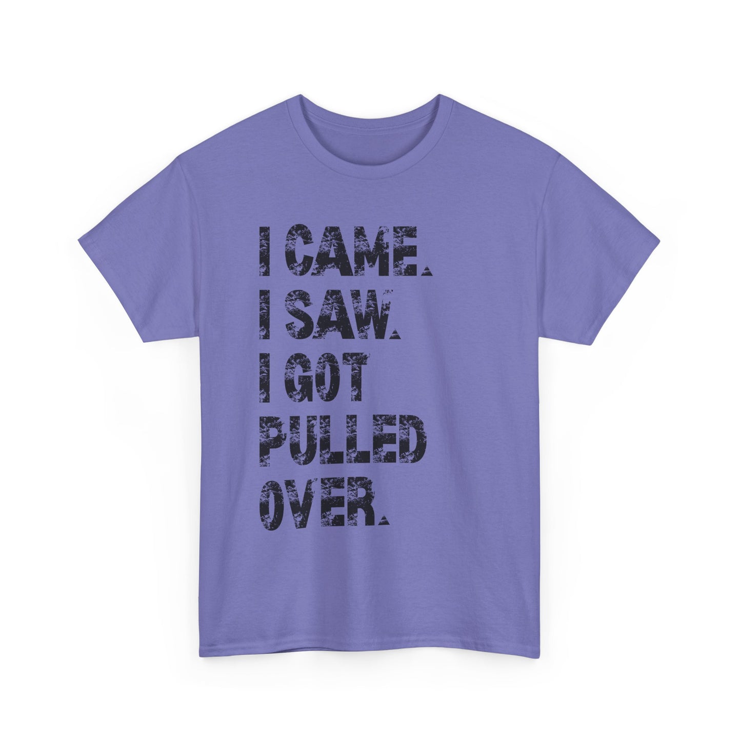 Funny Quirky Cotton Tee, Unisex Humor Tee, I Came I Saw Tee, Gift for Friends, Casual Wear