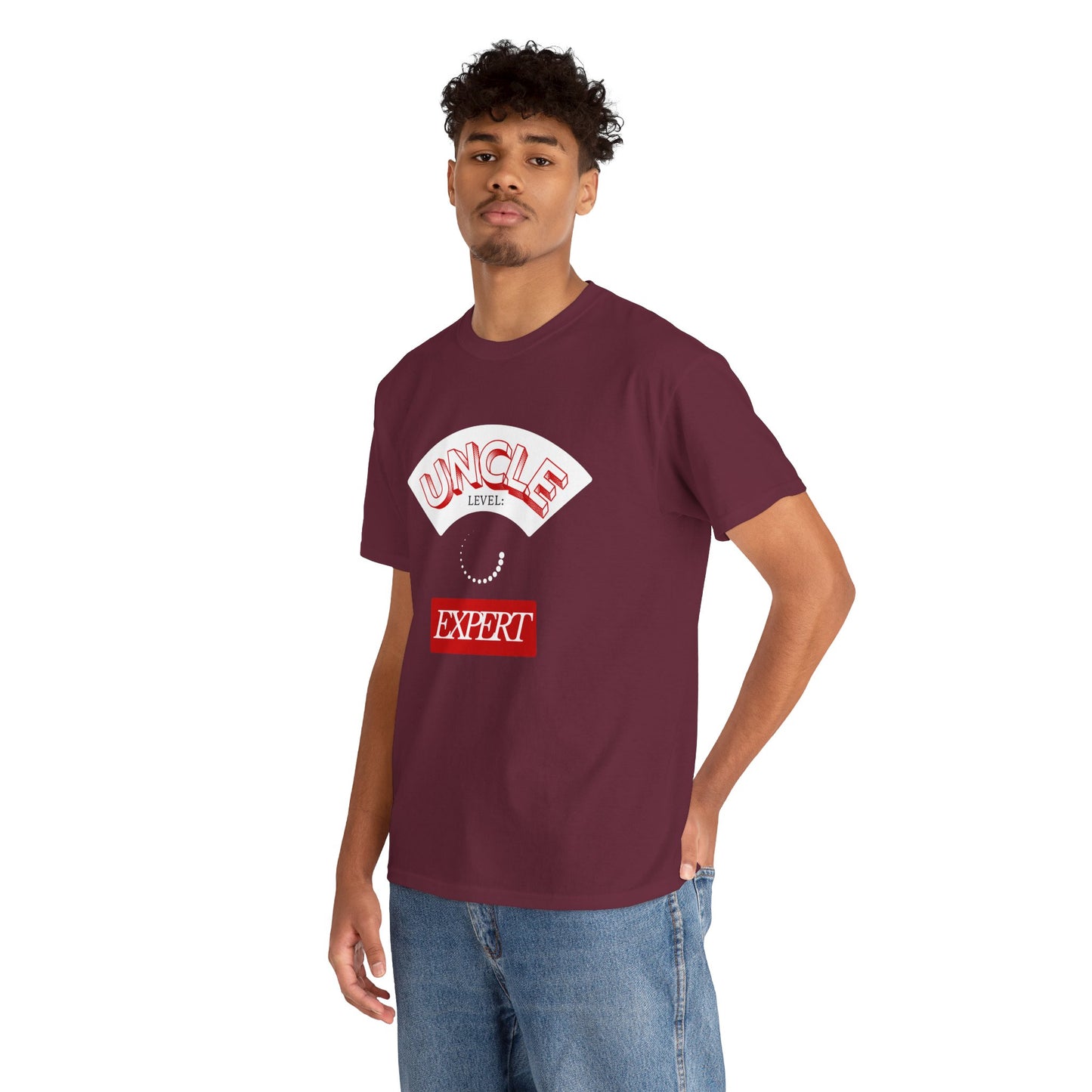 Expert Level Unisex Heavy Cotton Tee, Casual Streetwear, Gift for Dancers, Cool T-Shirt for Parties, Unique Summer Fashion