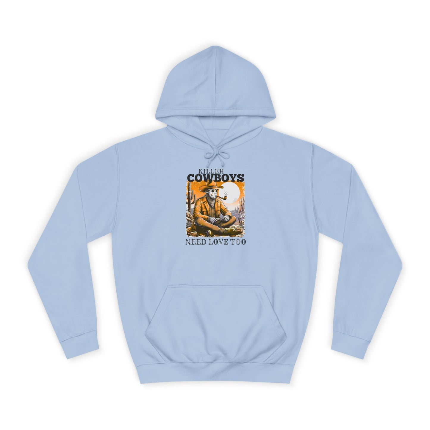Unisex College Hoodie, Killer Cowboys