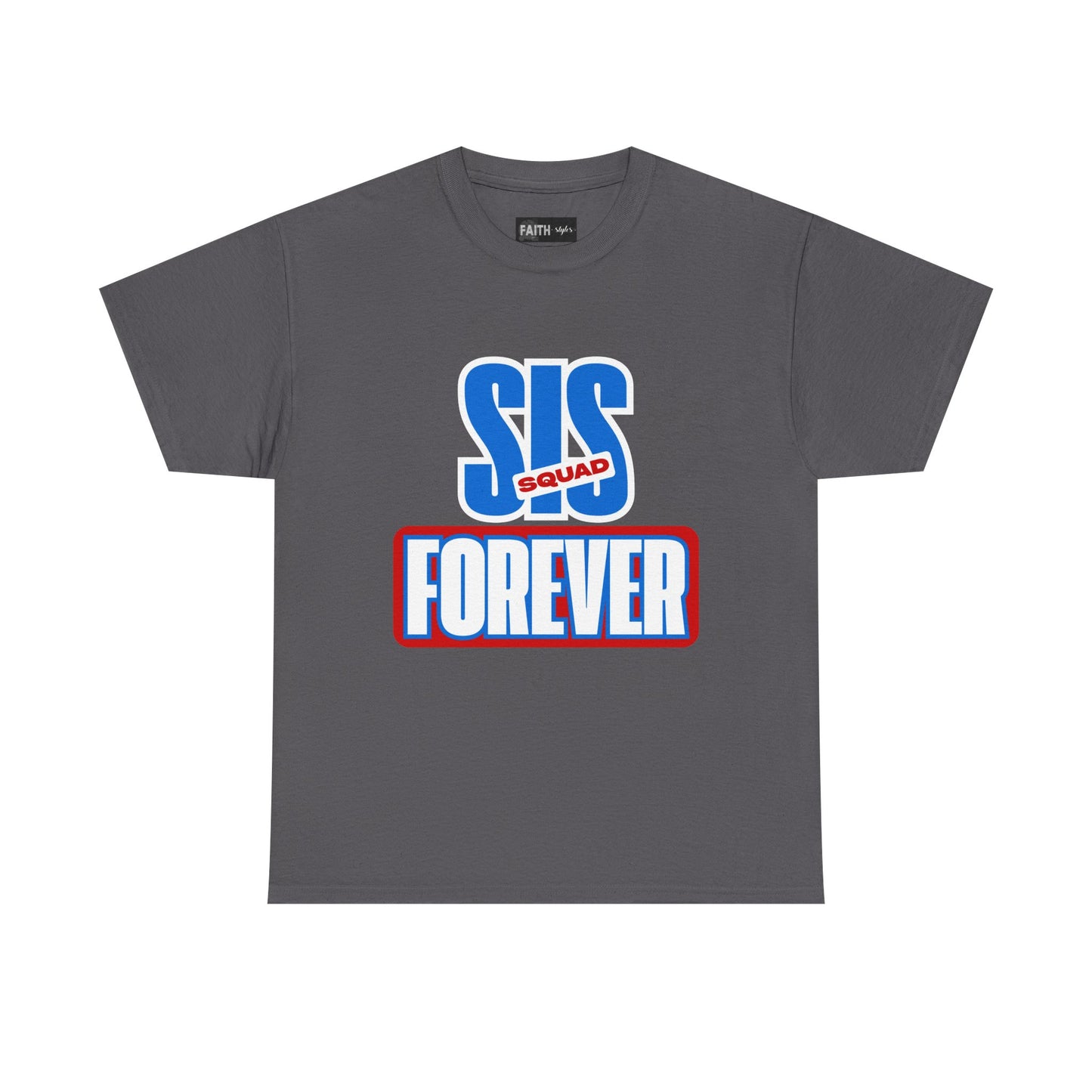 Unisex Heavy Cotton Tee - 'SUS Squad Forever' Graphic Tee, Casual Wear, Gift for Friends, Funny T-Shirt for Events, Streetwear Fashion