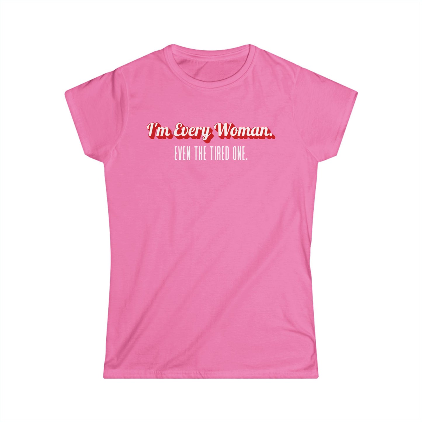 Empowering Women's Softstyle Tee, Celebrate Mother's Day, Self-Love Gift, Casual Wear, Feminist Fashion, Everyday Comfort