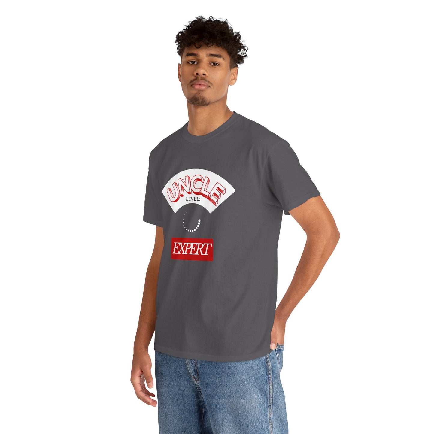 Expert Level Unisex Heavy Cotton Tee, Casual Streetwear, Gift for Dancers, Cool T-Shirt for Parties, Unique Summer Fashion