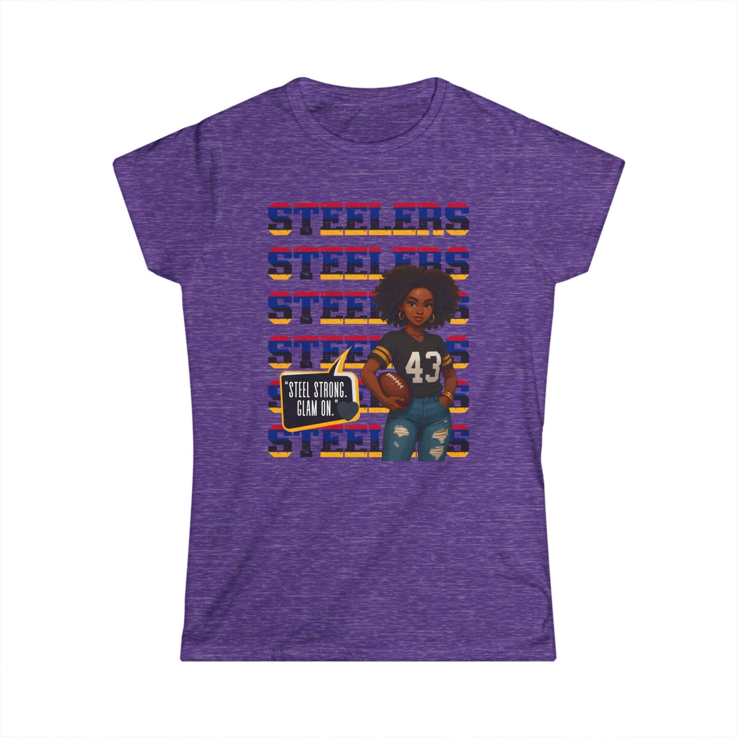 Stylish Football Fan Tee - Perfect for Game Days, Tailgating, Sports Events, Gifts for Her, Casual Wear