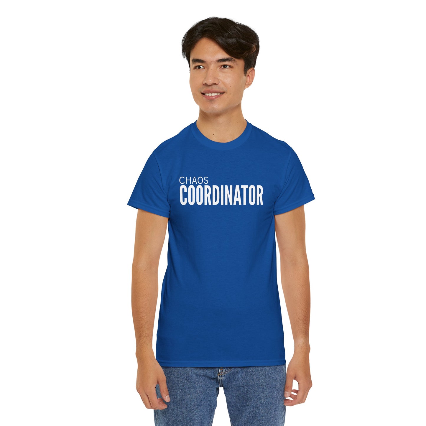 Chaos Coordinator Unisex Cotton Tee, Funny T-Shirt for Moms, Gift for Event Planners, Casual Wear, Birthday Present