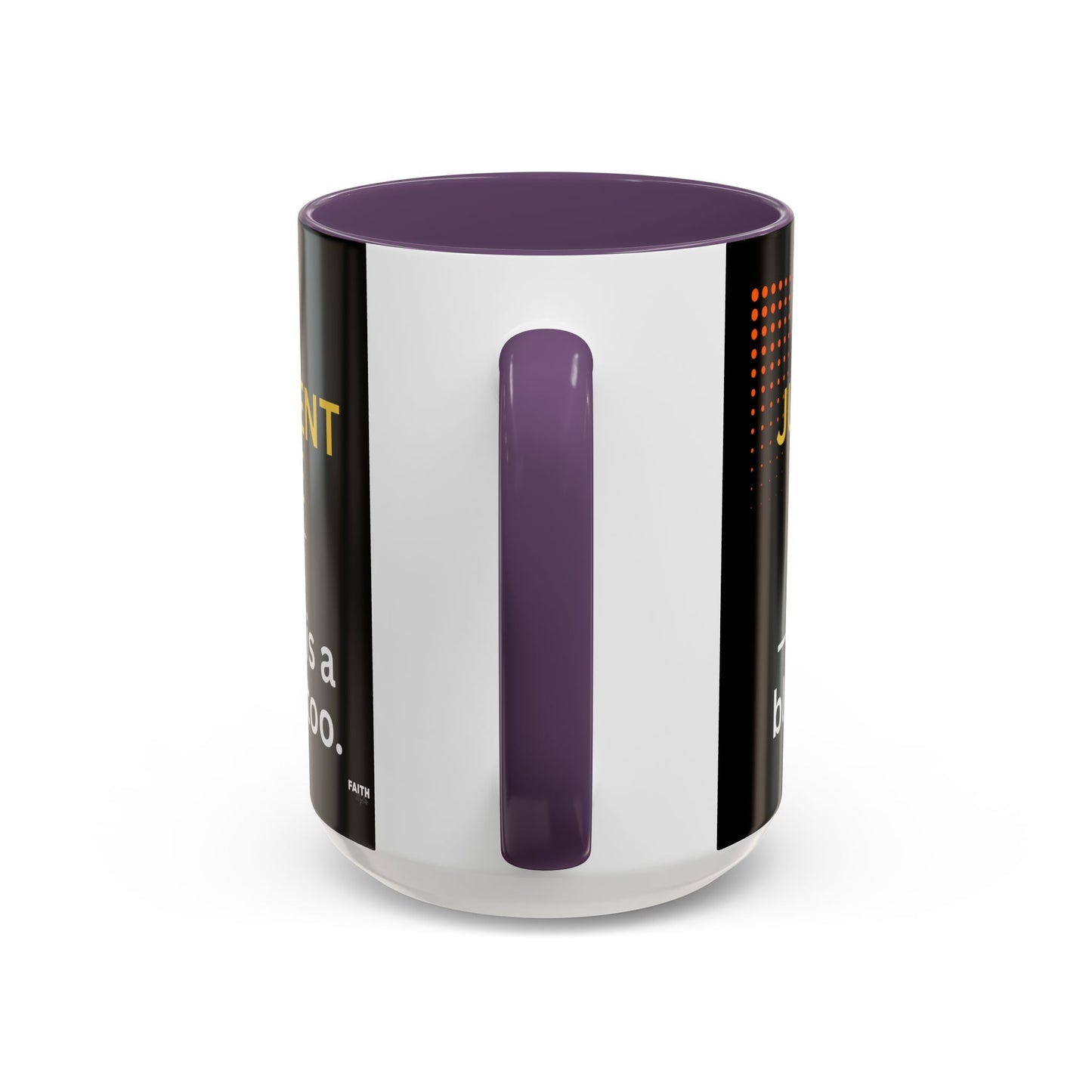 FaithStyles No Judgment Zone Coffee Mug, Funny Gift for Coffee Lovers, Unique Java Cup, Perfect for Birthdays, Inspirational Drinkware