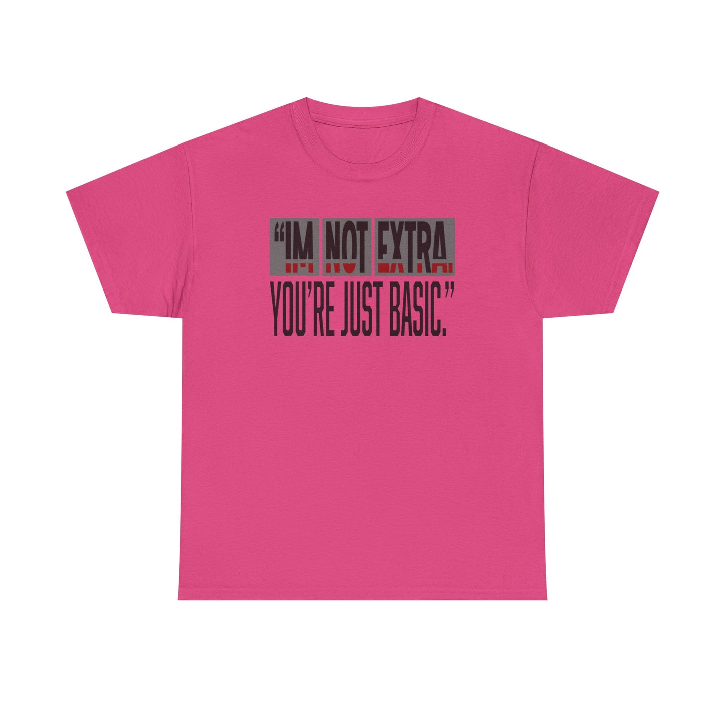 Funny Quote Male Heavy Cotton Tee, Casual T-Shirt for Everyday Wear, Gift for Friends, Birthday Gift, Trendy Statement Shirt