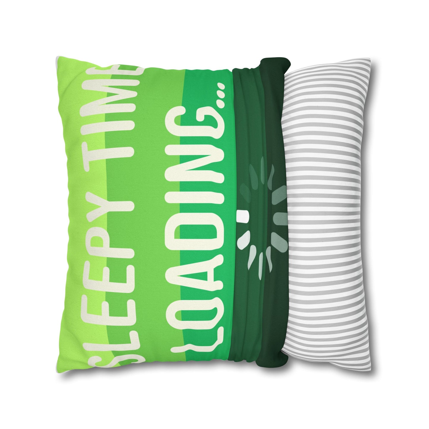 Soft Life Loading Decorative Pillowcase, Cozy Home Decor, Inspirational Gift, Living Room Accessory, Fun and Whimsical Cushion