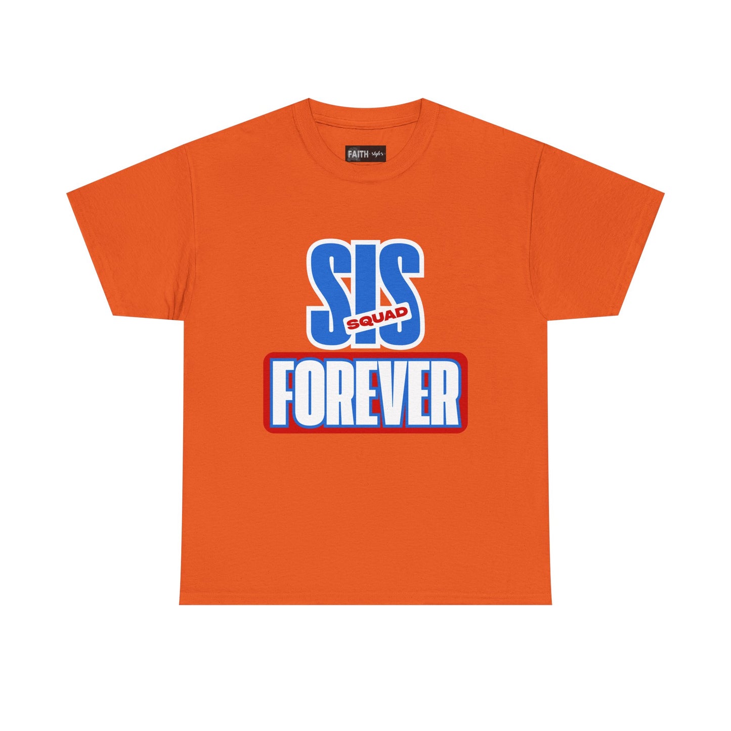 Unisex Heavy Cotton Tee - 'SUS Squad Forever' Graphic Tee, Casual Wear, Gift for Friends, Funny T-Shirt for Events, Streetwear Fashion