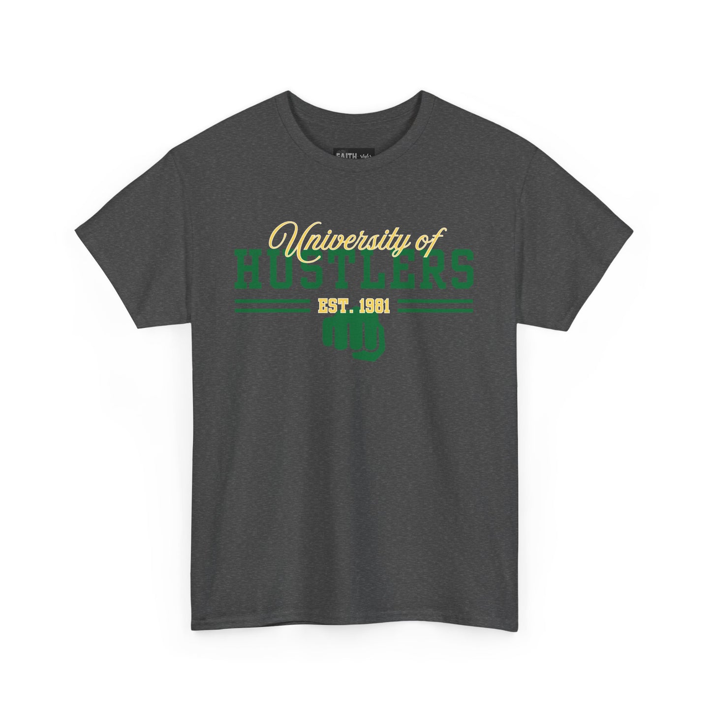 Hustlers Unisex Heavy Cotton Tee - Casual Style, Streetwear, Graphic Tee, Gift for Entrepreneurs, Cool Summer Shirt