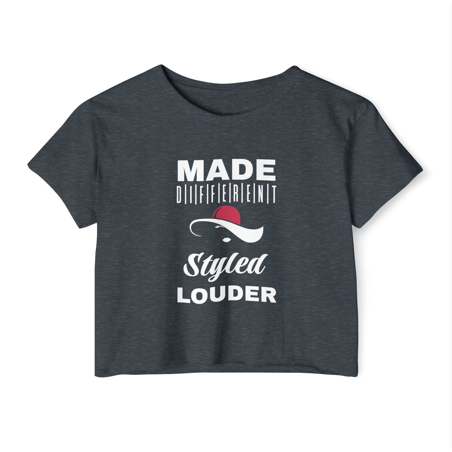 Made Different Women's Festival Crop Top - Boho Chic, Summer Vibes, Music Festival Shirt, Casual Wear, Gift for Her