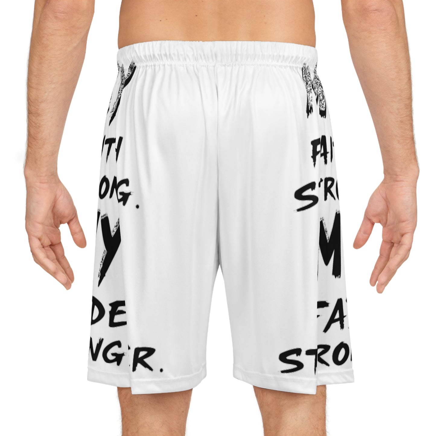 Motivational Men's Basketball Shorts, Performance Athletic Wear, Comfortable Daily Shorts for Sports and Workout, Perfect for Fitness
